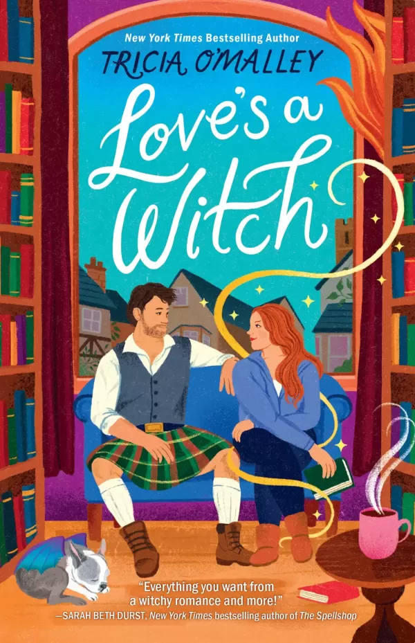 Love's a Witch: A Cozy Fantasy Romance (The Scottish Charms Series #1) by Tricia O'Malley