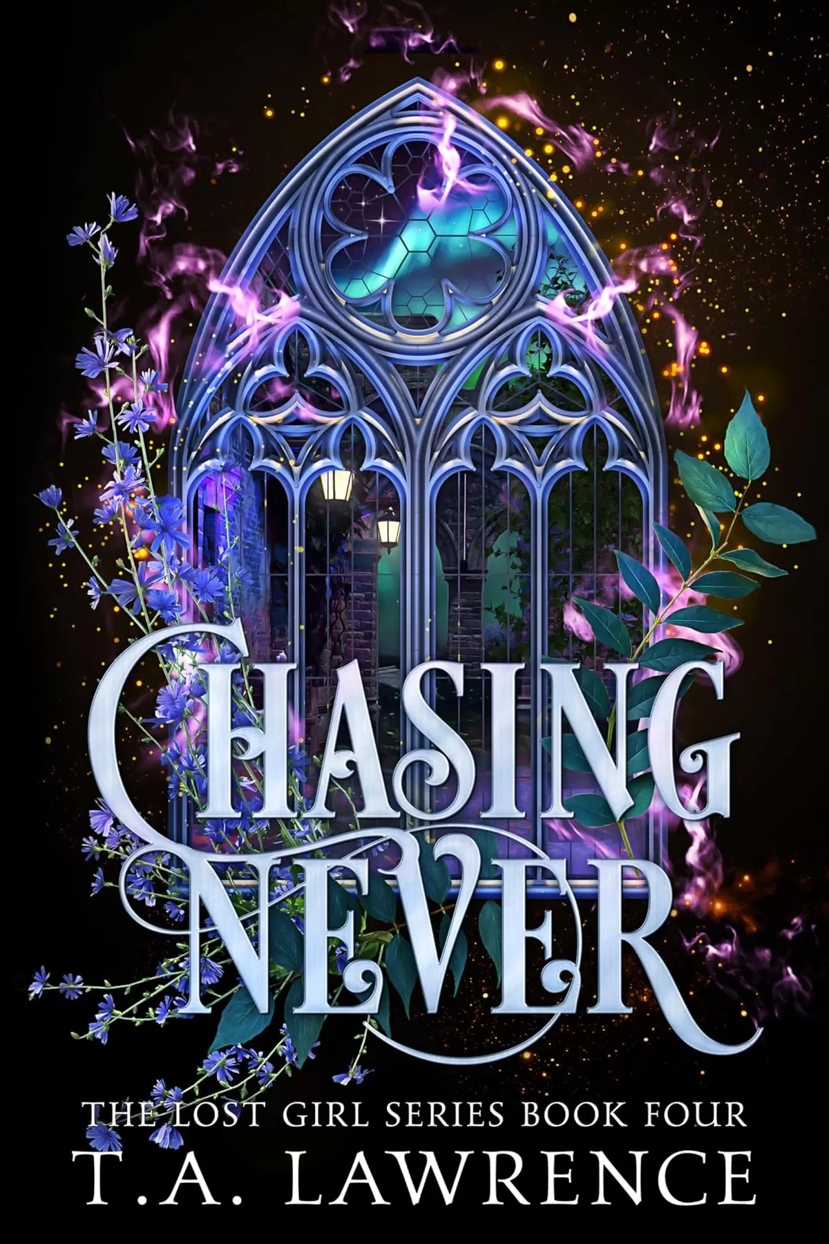 Chasing Never: A Dark Peter Pan Retelling (The Lost Girl Series #4) by T.A. Lawrence