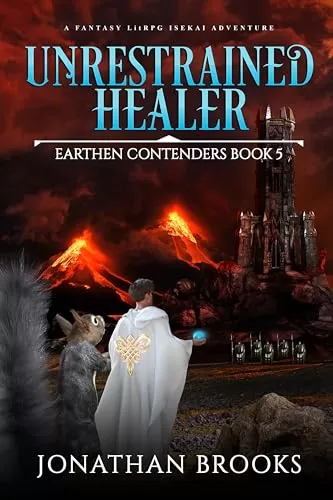 Unrestrained Healer: A Fantasy LitRPG Isekai Adventure (Earthen Contenders #5) by Jonathan Brooks