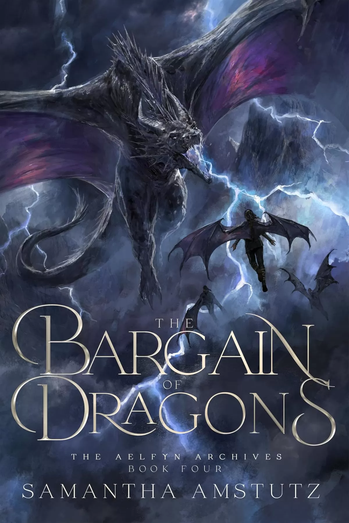 The Bargain of Dragons (The Aelfyn Archives #4) by Samantha Amstutz
