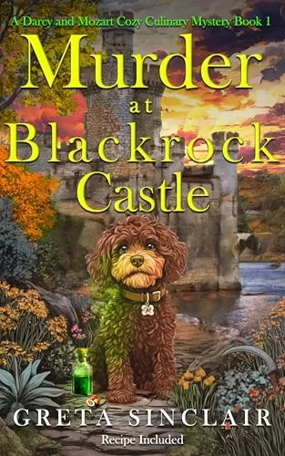 Murder at Blackrock Castle: A Festive Emerald Isle Whodunnit Cozy Culinary Crime Mystery (A Darcy and Mozart Cozy Culinary Mystery #1) by Greta Sinclair