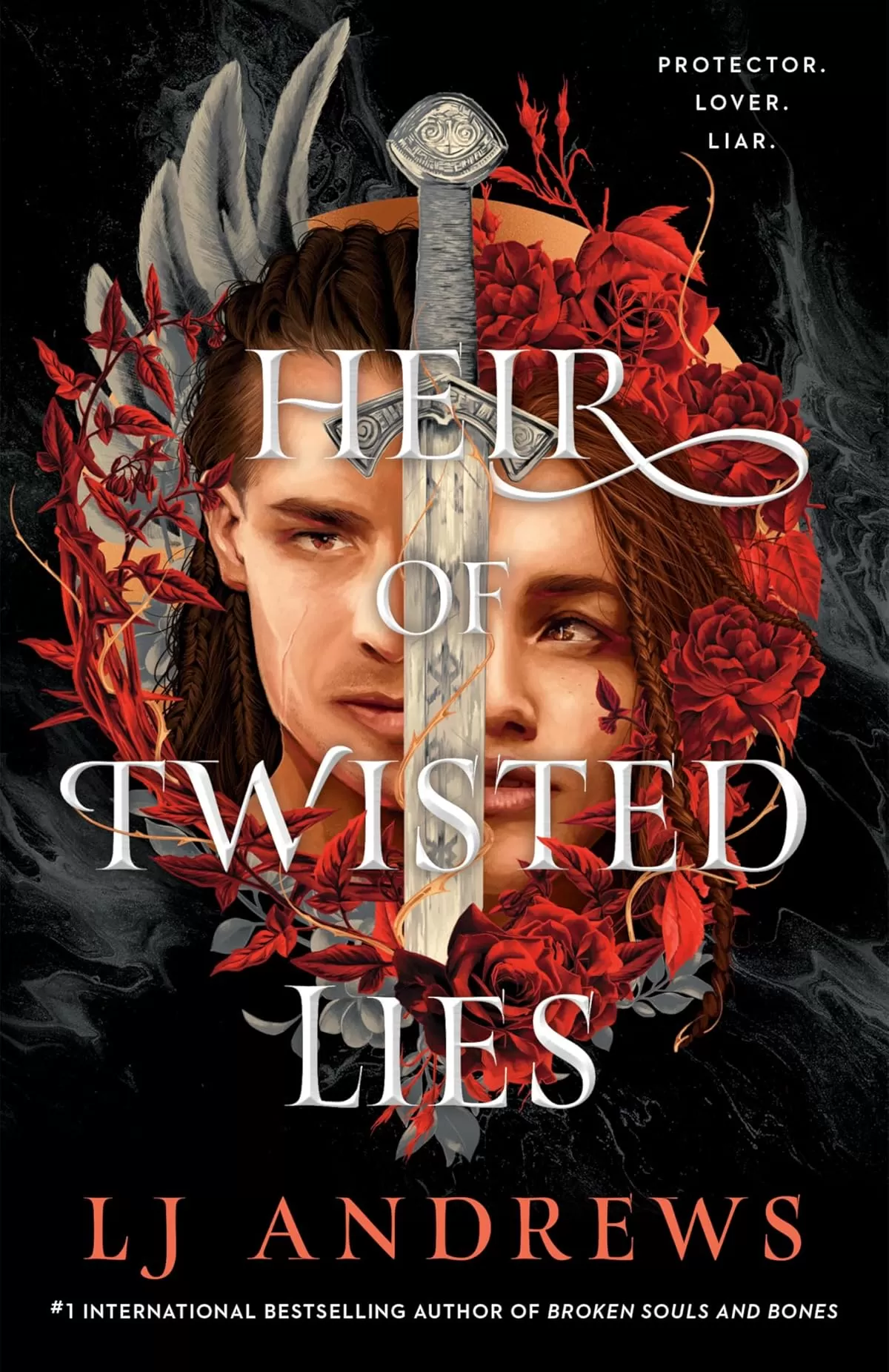 Heir of Twisted Lies (Broken Souls and Bones #2) by LJ Andrews