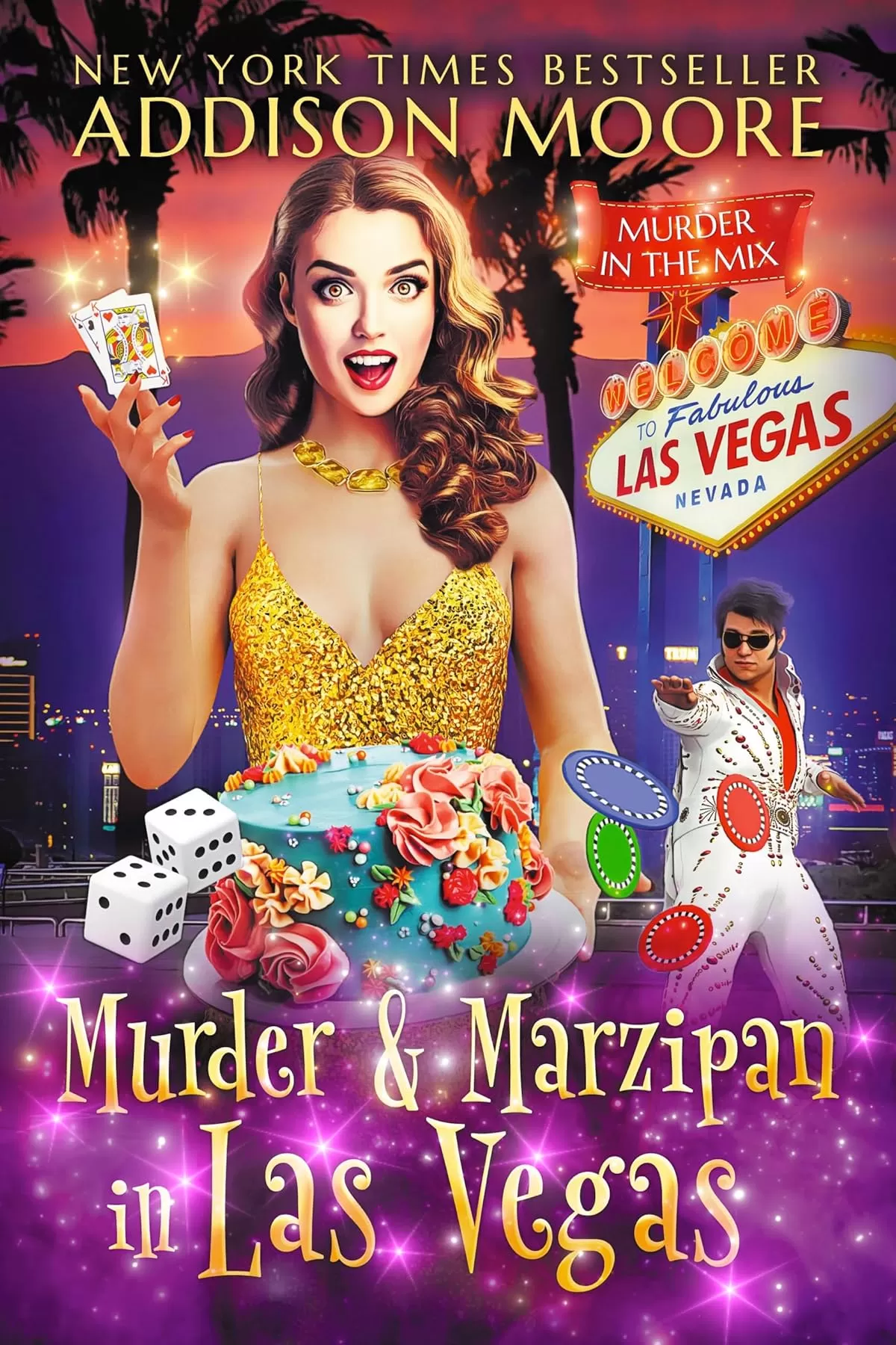 Murder and Marzipan in Las Vegas (MURDER IN THE MIX #54) by Addison Moore
