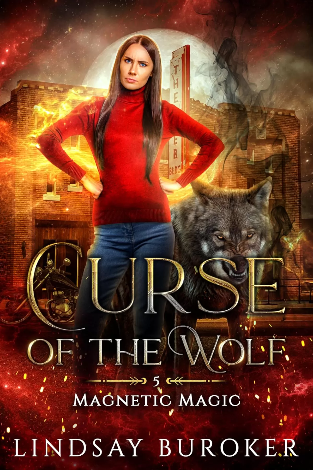 Curse of the Wolf (Magnetic Magic #5) by Lindsay Buroker