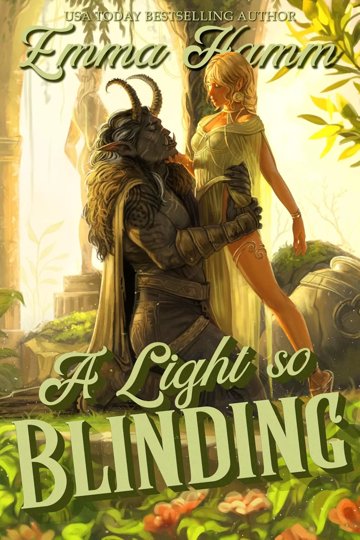 A Light So Blinding (The Kingdom Below #2) by Emma Hamm