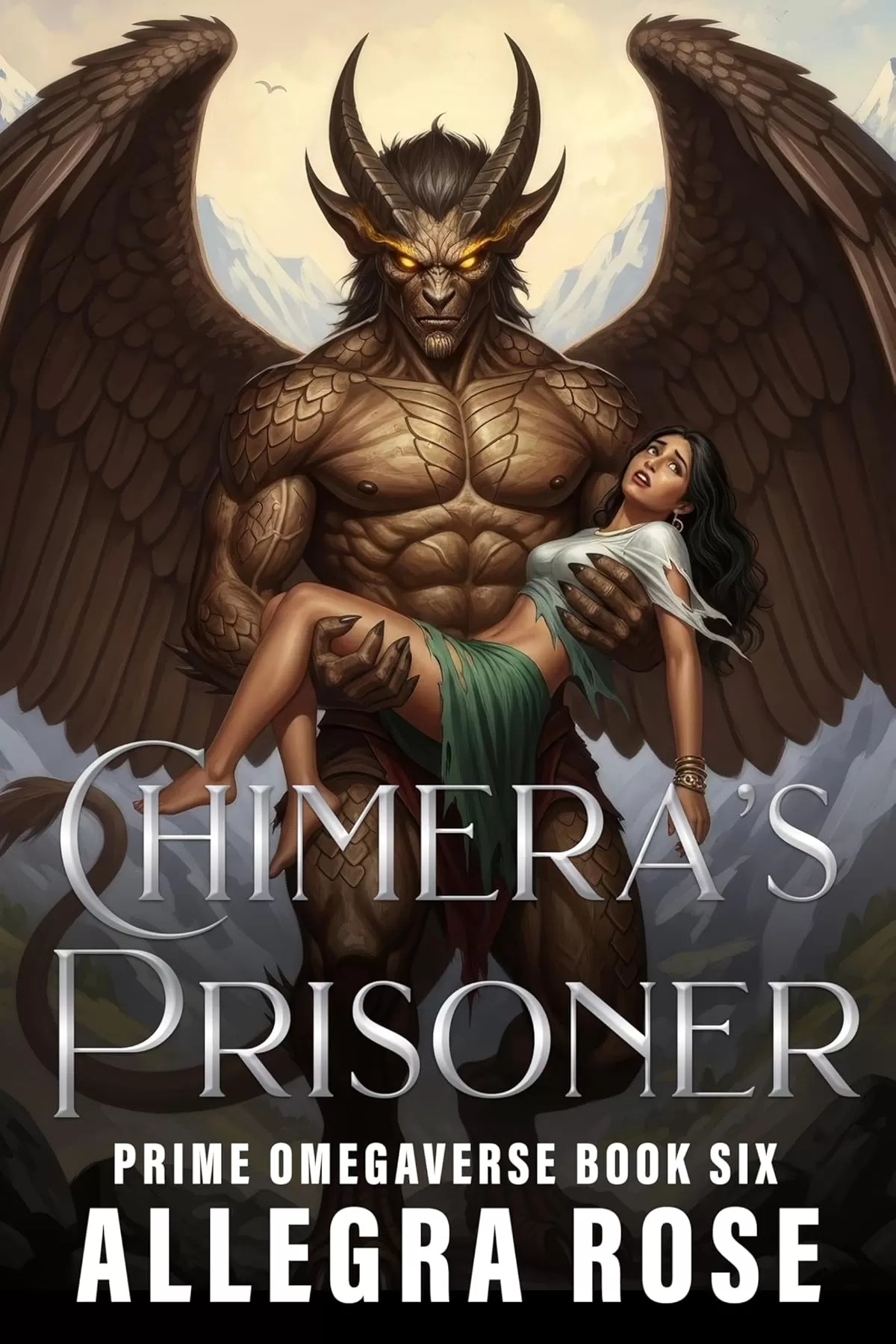 Chimera's Prisoner: Dark Fantasy Omegaverse Monster Romance (Prime Omegaverse #6) by Allegra Rose