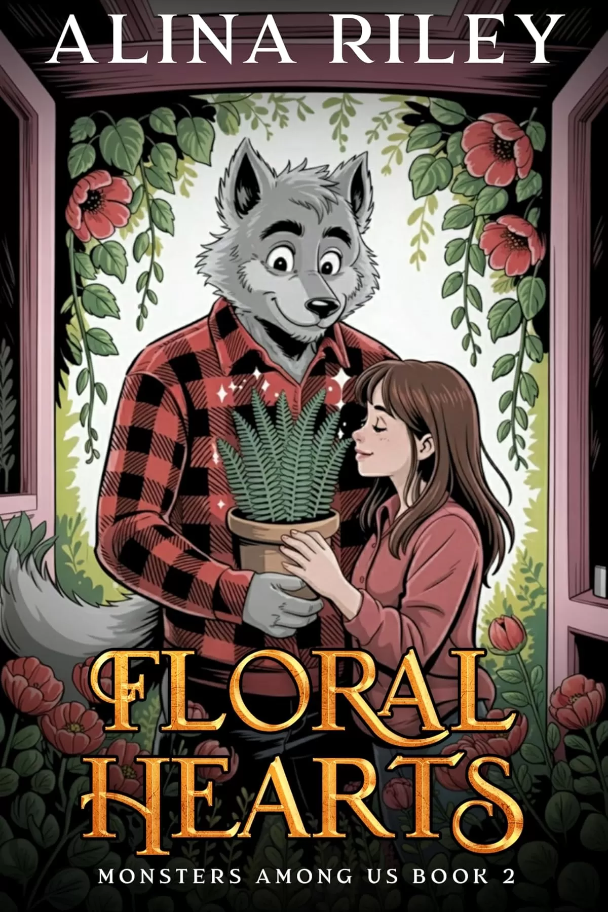 Floral Hearts (Monsters Among Us #2) by Alina Riley
