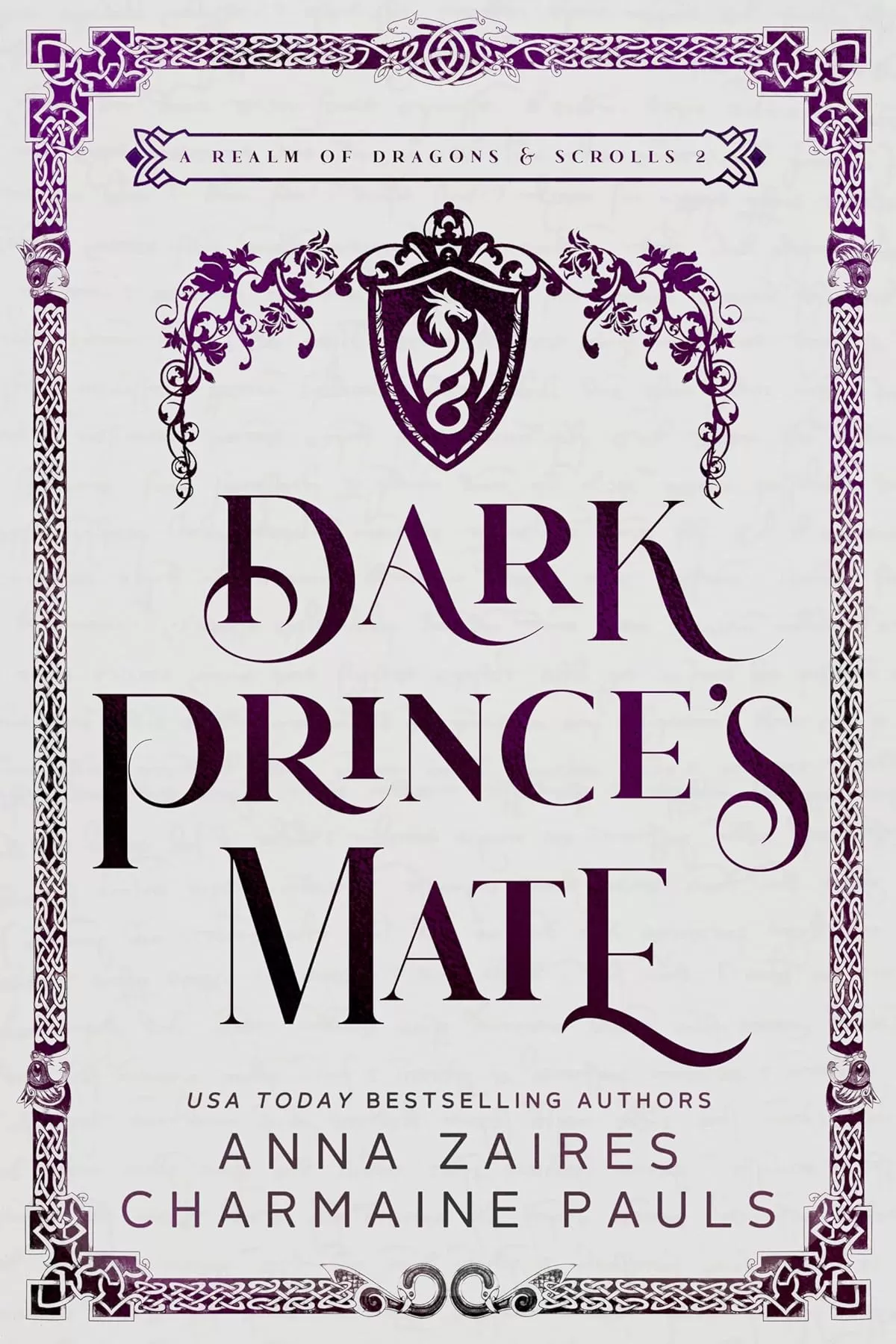 Dark Prince's Mate (A Realm of Dragons & Scrolls #2) by Anna Zaires, Charmaine Pauls