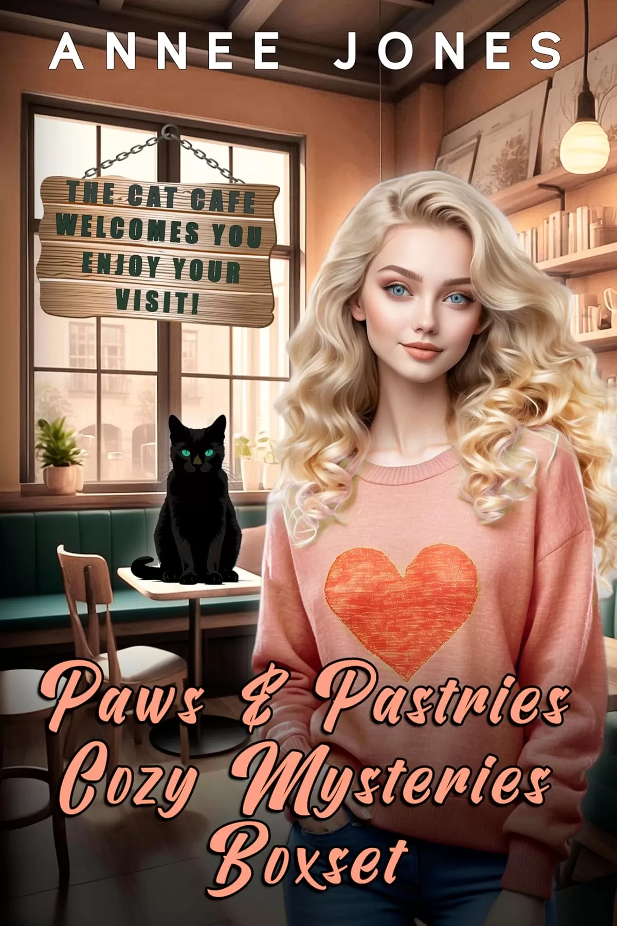 Paws & Pastries Cozy Mysteries Boxset: Books 1-4 (Paws & Pastries Cozy Mysteries) by Annee Jones
