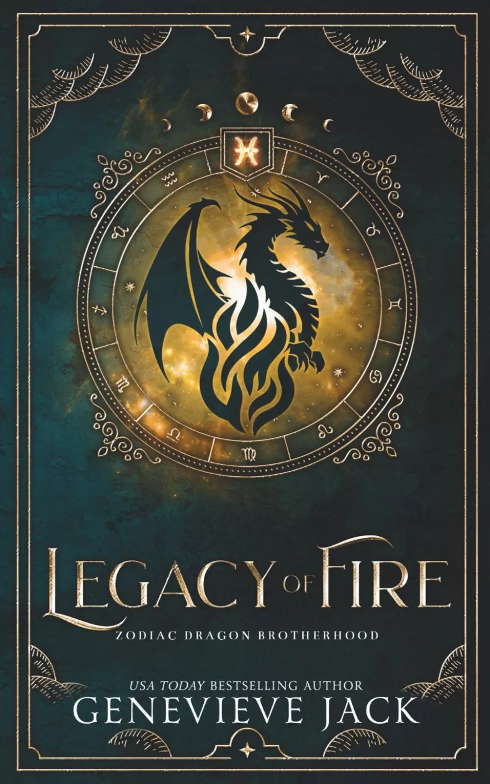 Legacy of Fire (Zodiac Dragon Brotherhood #0.5) by Genevieve Jack