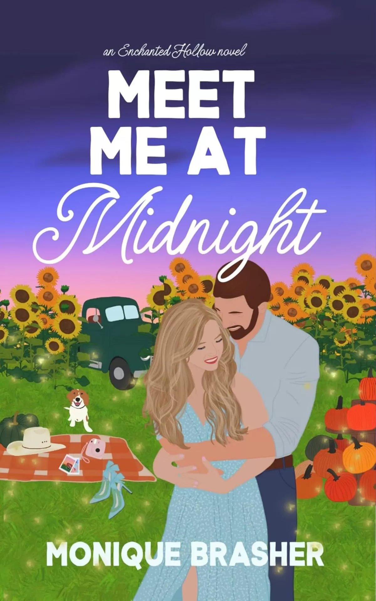 Meet Me At Midnight: A Sweet Cinderella Rom-Com Retelling (Enchanted Hollow #1) by Monique Brasher