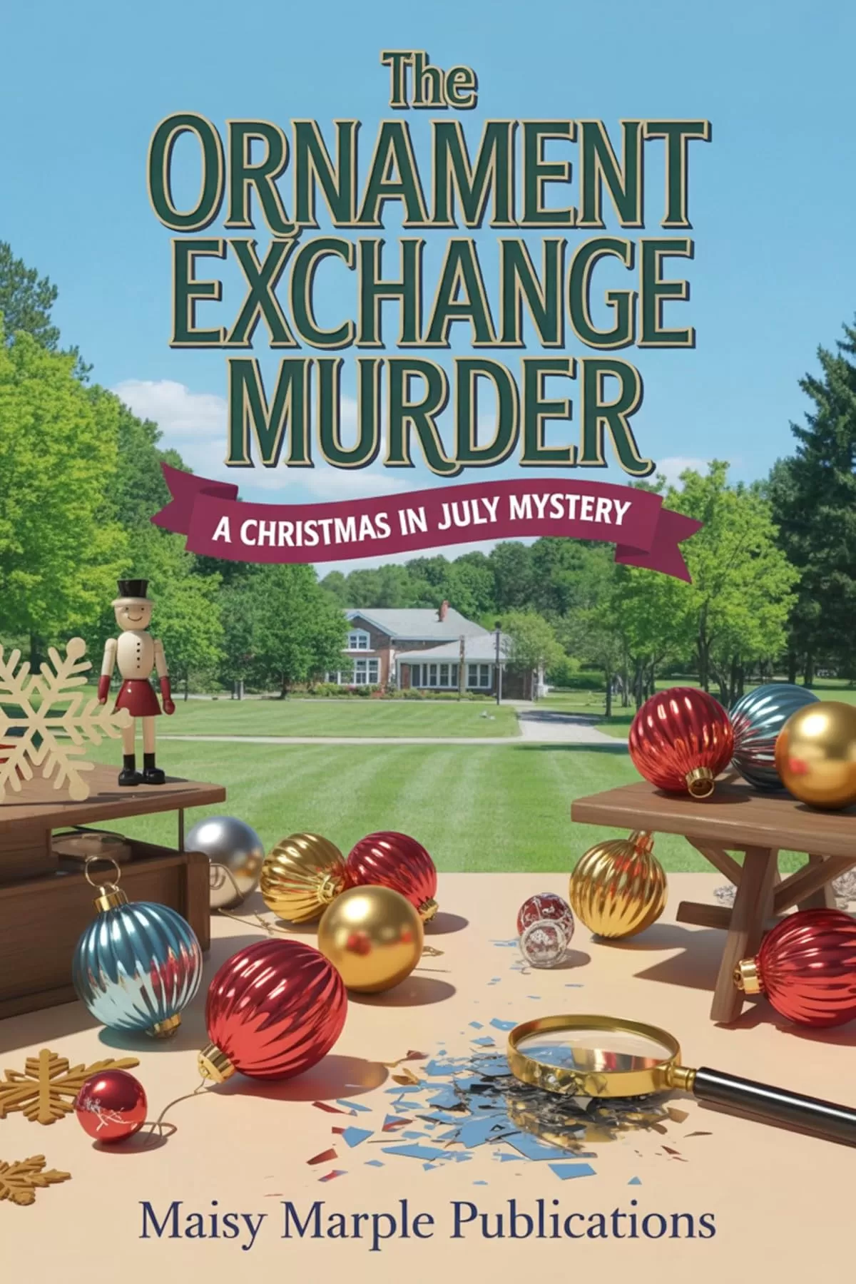 The Ornament Exchange Murder: A Small Town Christmas in July Cozy Mystery Series (Christmas in July Mystery Series) by Maisy Marple