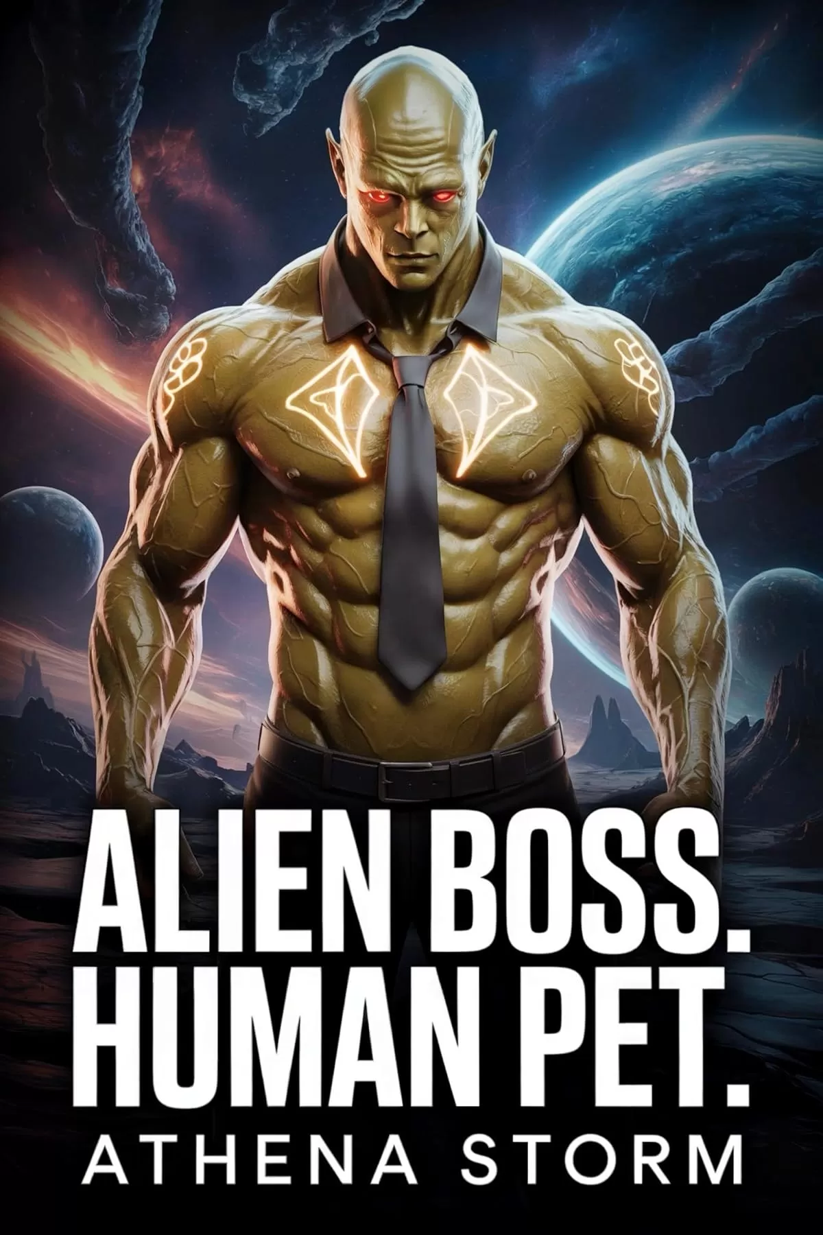 Alien Boss. Human Pet by Athena Storm