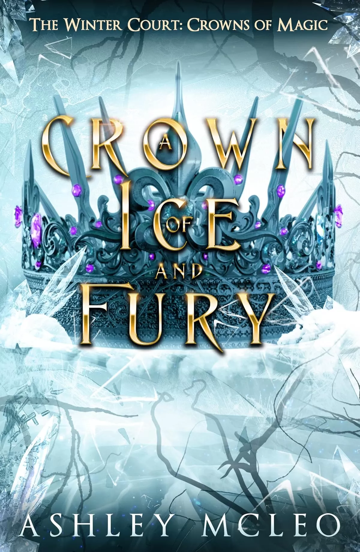 A Crown of Ice and Fury (The Winter Court #4) by Ashley McLeo