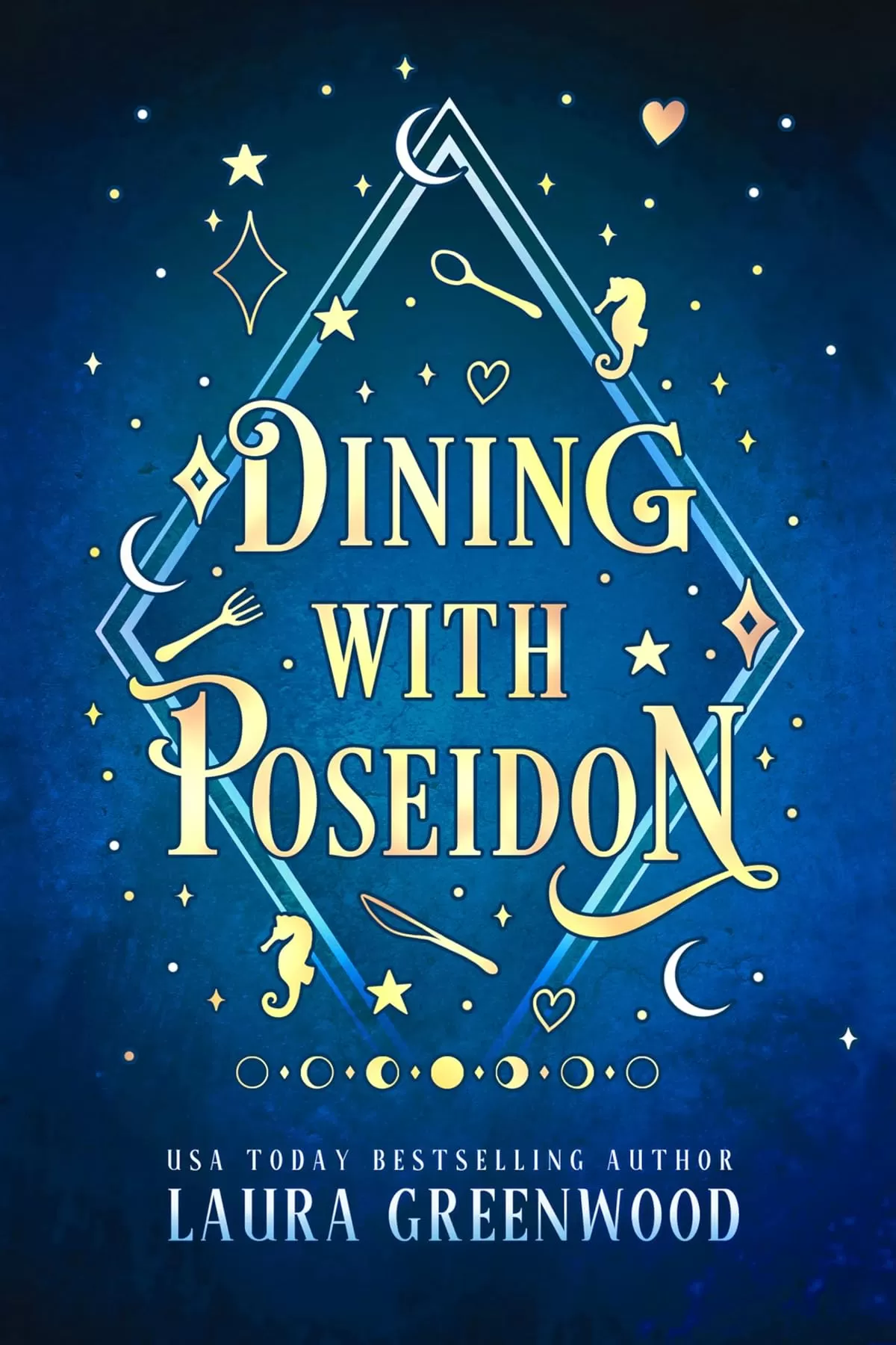 Dining with Poseidon (Jinx Paranormal Dating Agency #12) by Laura Greenwood