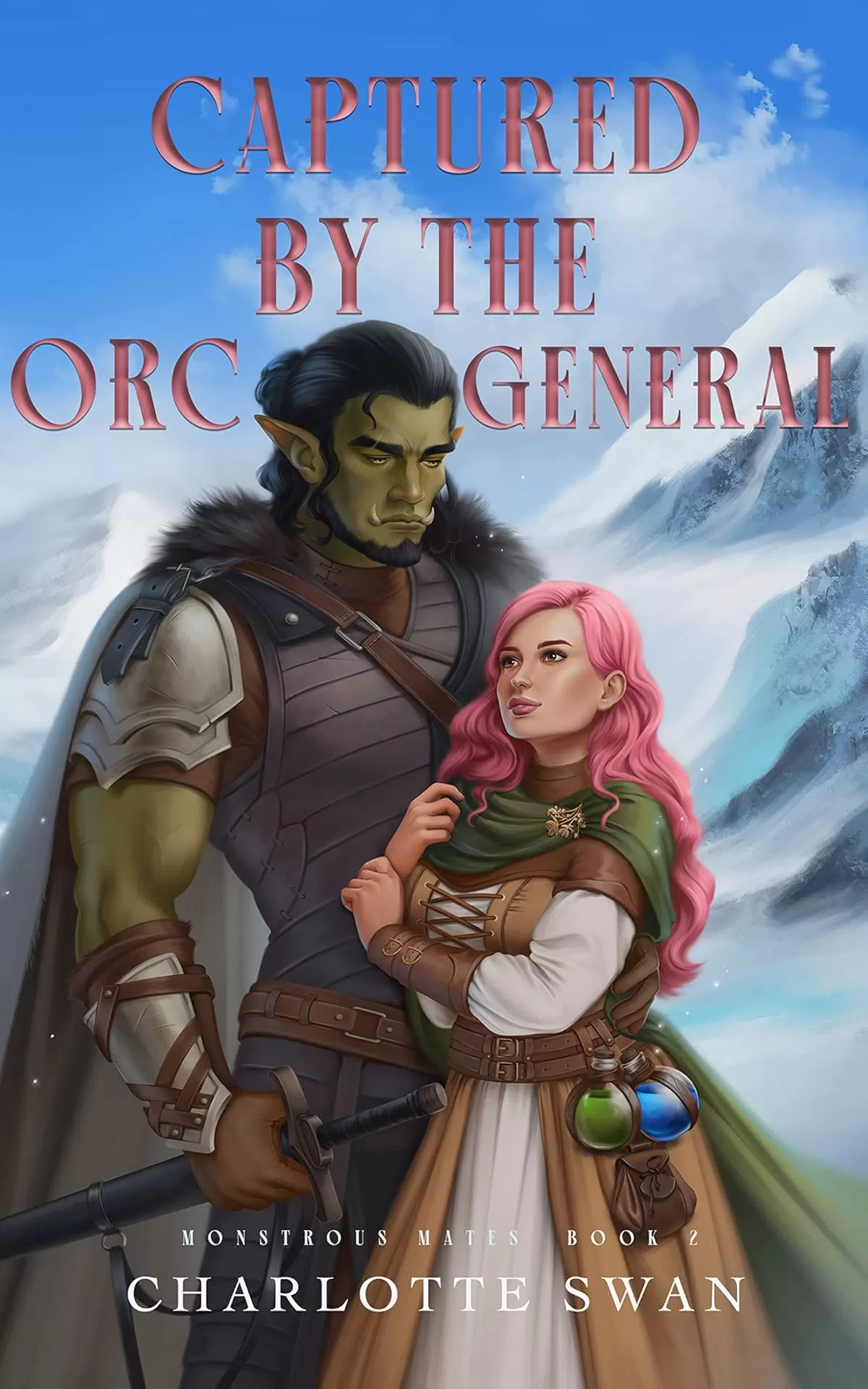Captured by the Orc General (Monstrous Mates Series #2) by Charlotte Swan