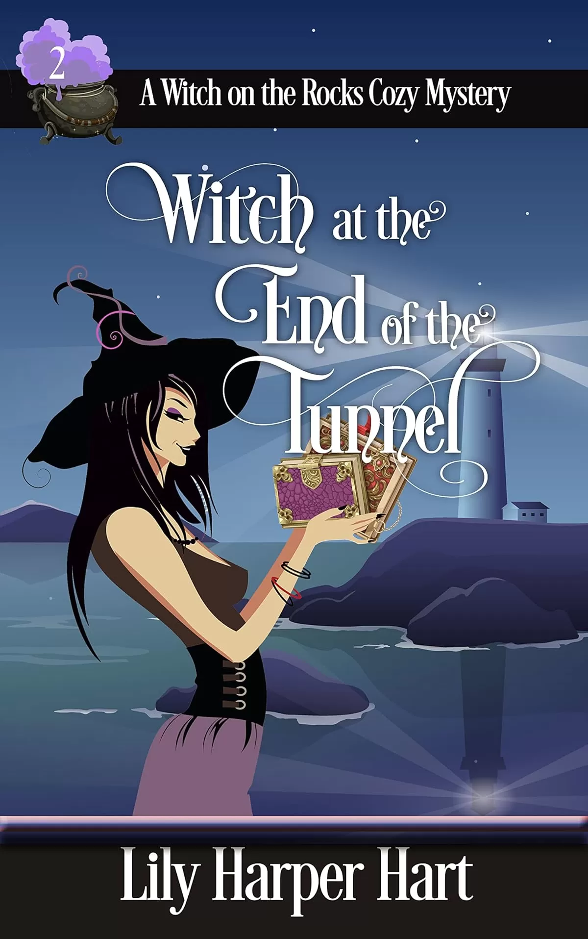 Witch at the End of the Tunnel (A Witch on the Rocks Cozy Mystery #2) by Lily Harper Hart
