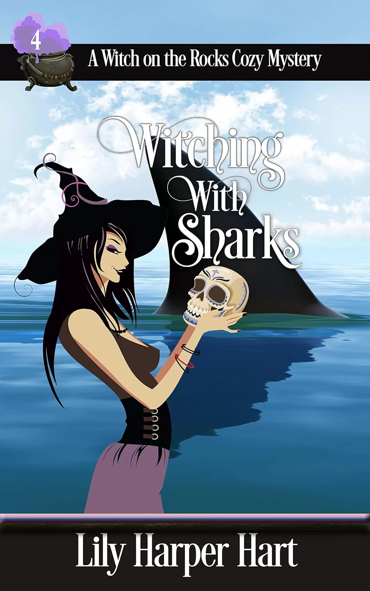 Witching With Sharks (A Witch on the Rocks Cozy Mystery #4) by Lily Harper Hart