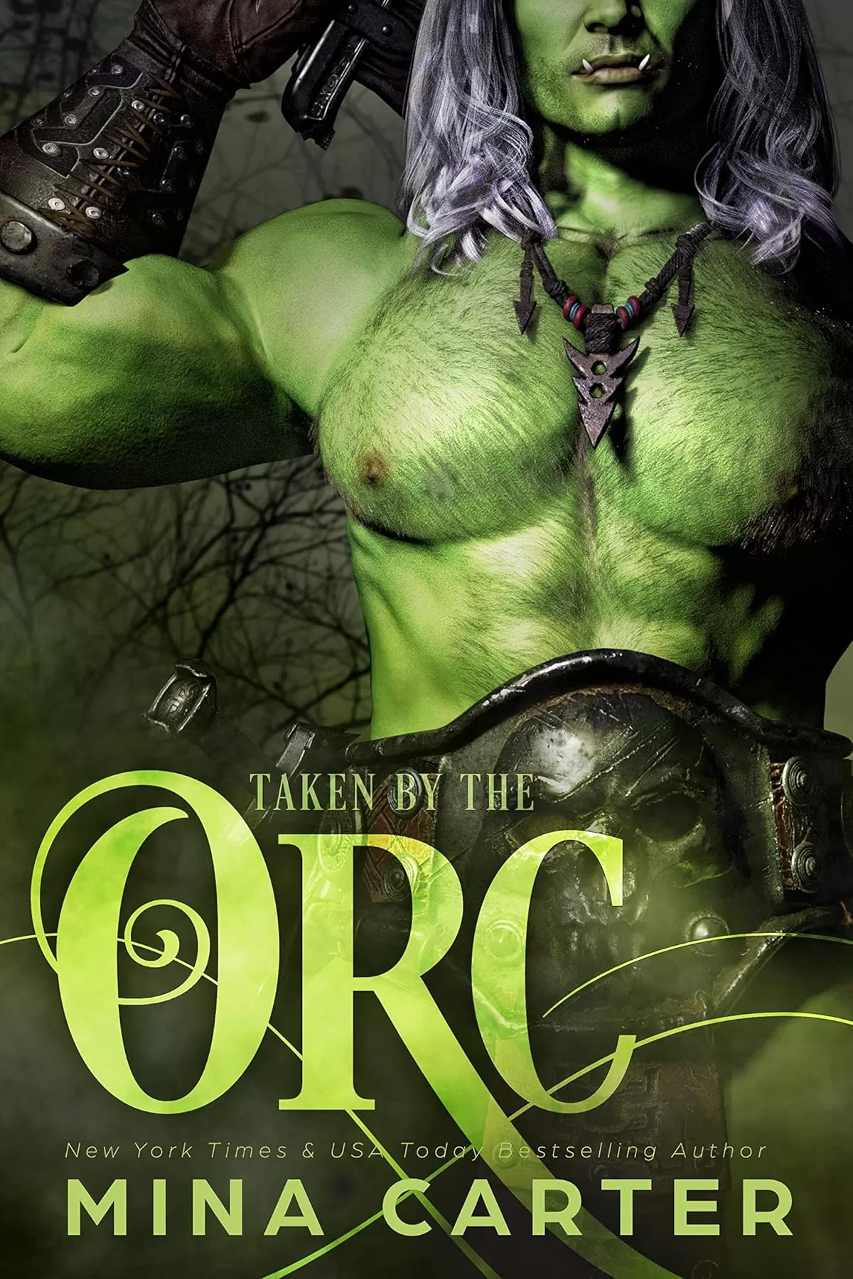 Taken by the Orc (Mist-Rift Monster Romance #2) by Mina Carter