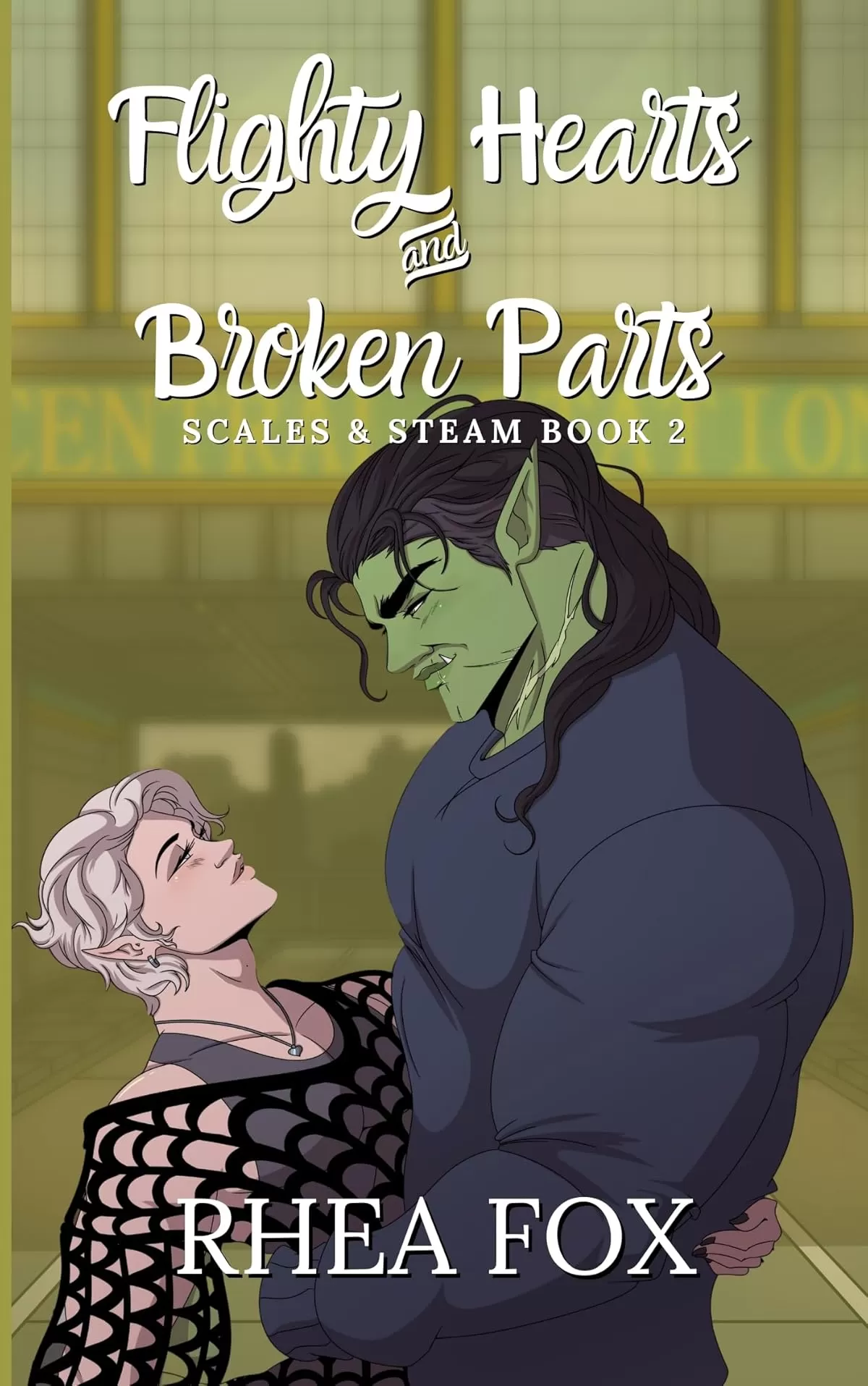 Flighty Hearts & Broken Parts (Scales & Steam #2) by Rhea Fox