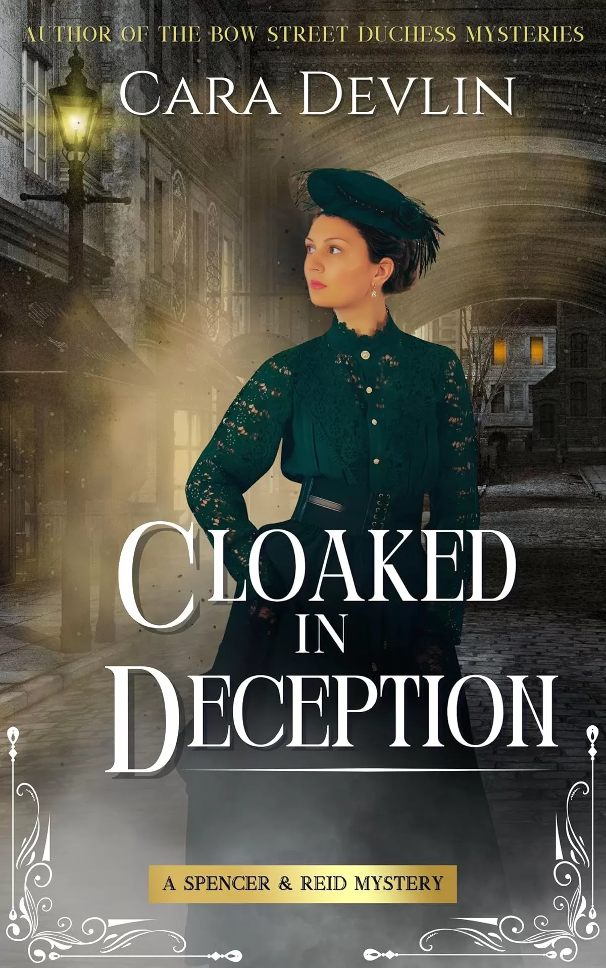 Cloaked in Deception: A Spencer & Reid Mystery (Spencer & Reid Mysteries #4) by Cara Devlin