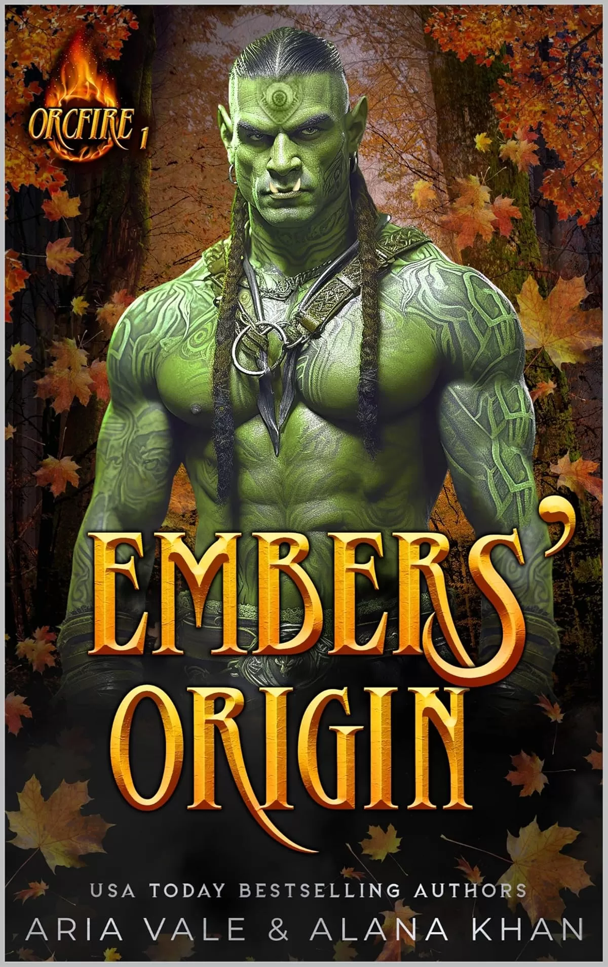 Embers Origin: A Fated Mate, Forbidden Love Orc Romance (OrcFire #1) by Alana Khan