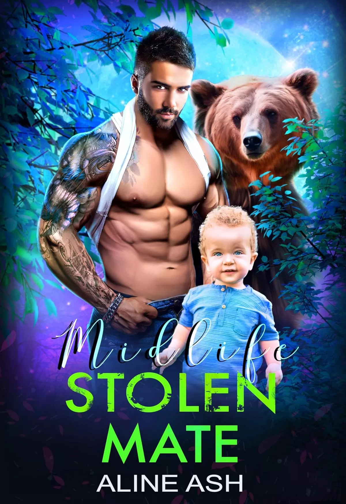 Midlife Stolen Mate: A Fated Mate Shifter Romance (Bear Mates Over Forty #9) by Aline Ash