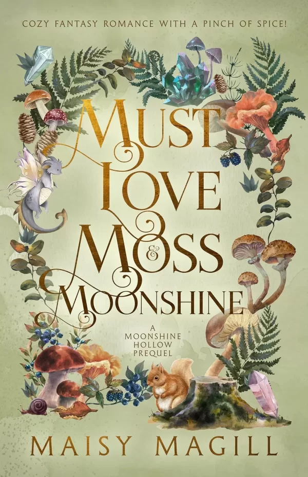 Must Love Moss and Moonshine: A Cozy Fantasy Romance (Moonshine Hollow #0.5) by Maisy Magill