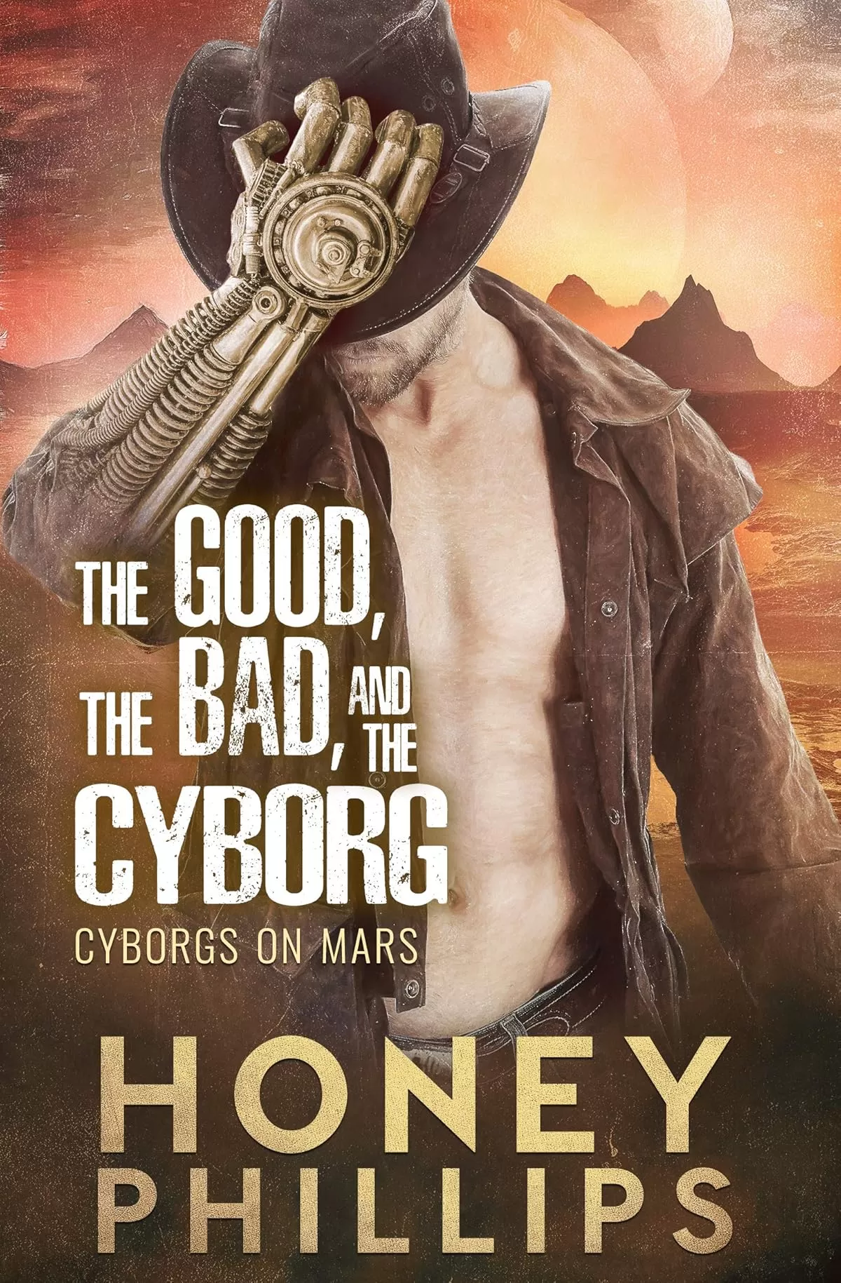 The Good, the Bad, and the Cyborg (Cyborgs on Mars) by Honey Phillips