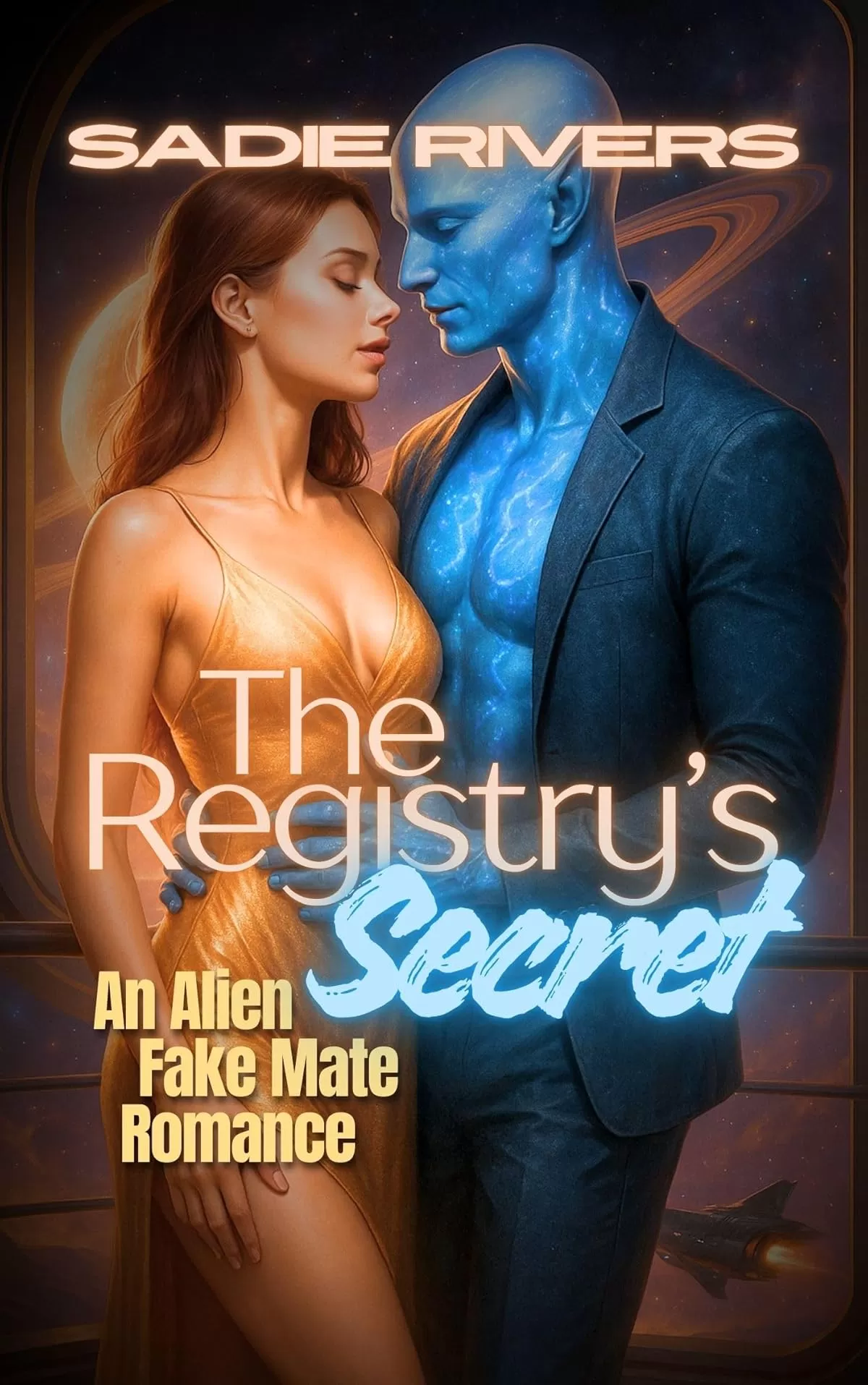 The Registry’s Secret: An Alien Fake Mate Romance (The Allied Zones Omegaverse #5) by Sadie Rivers
