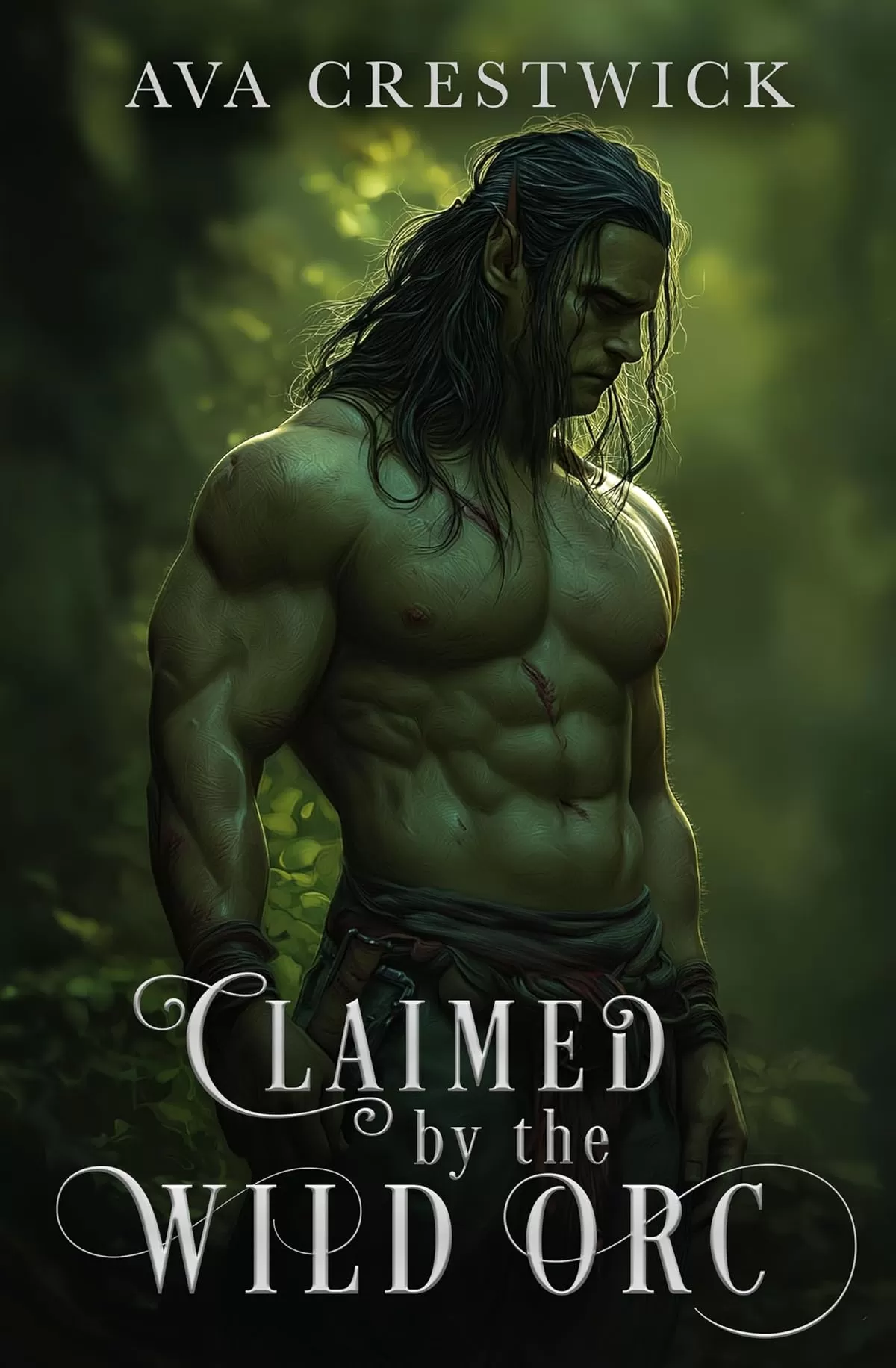 Claimed by the Wild Orc: An Orc Fantasy Romance by Ava Crestwick