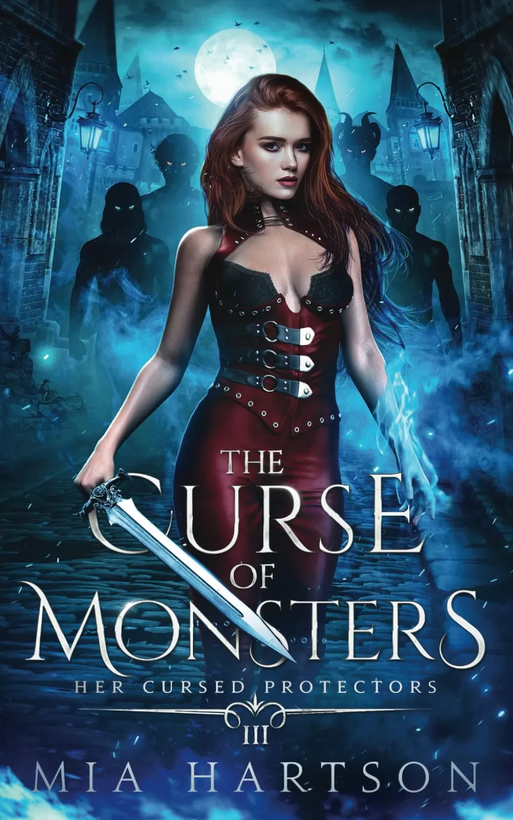 The Curse of Monsters: A Paranormal Fantasy Reverse Harem Novel (Her Cursed Protectors #3) by Mia Hartson