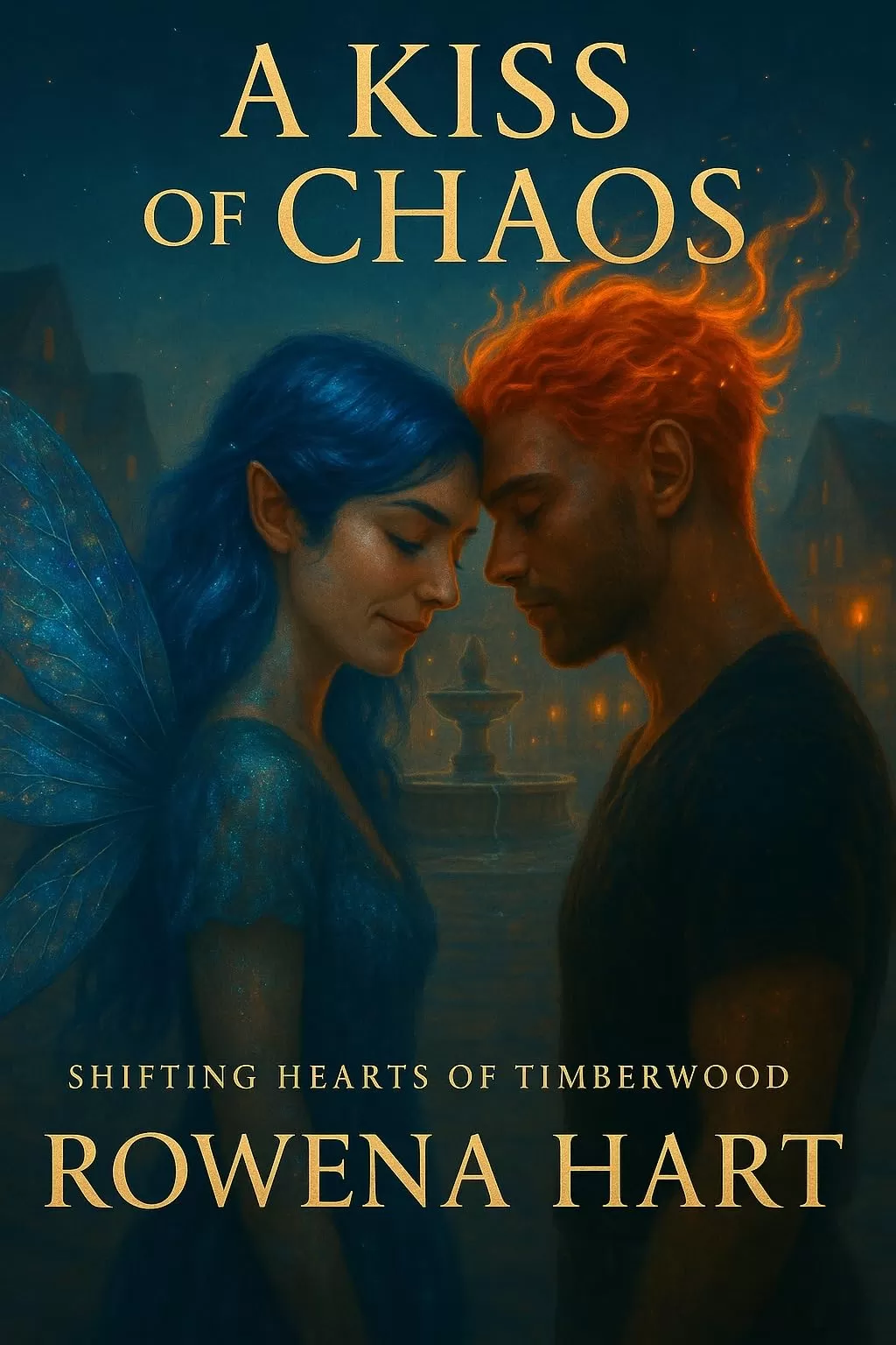 A Kiss of Chaos: Shifting Hearts of Timberwood (Shifting Hearts of Timberwood #6) by Rowena Hart