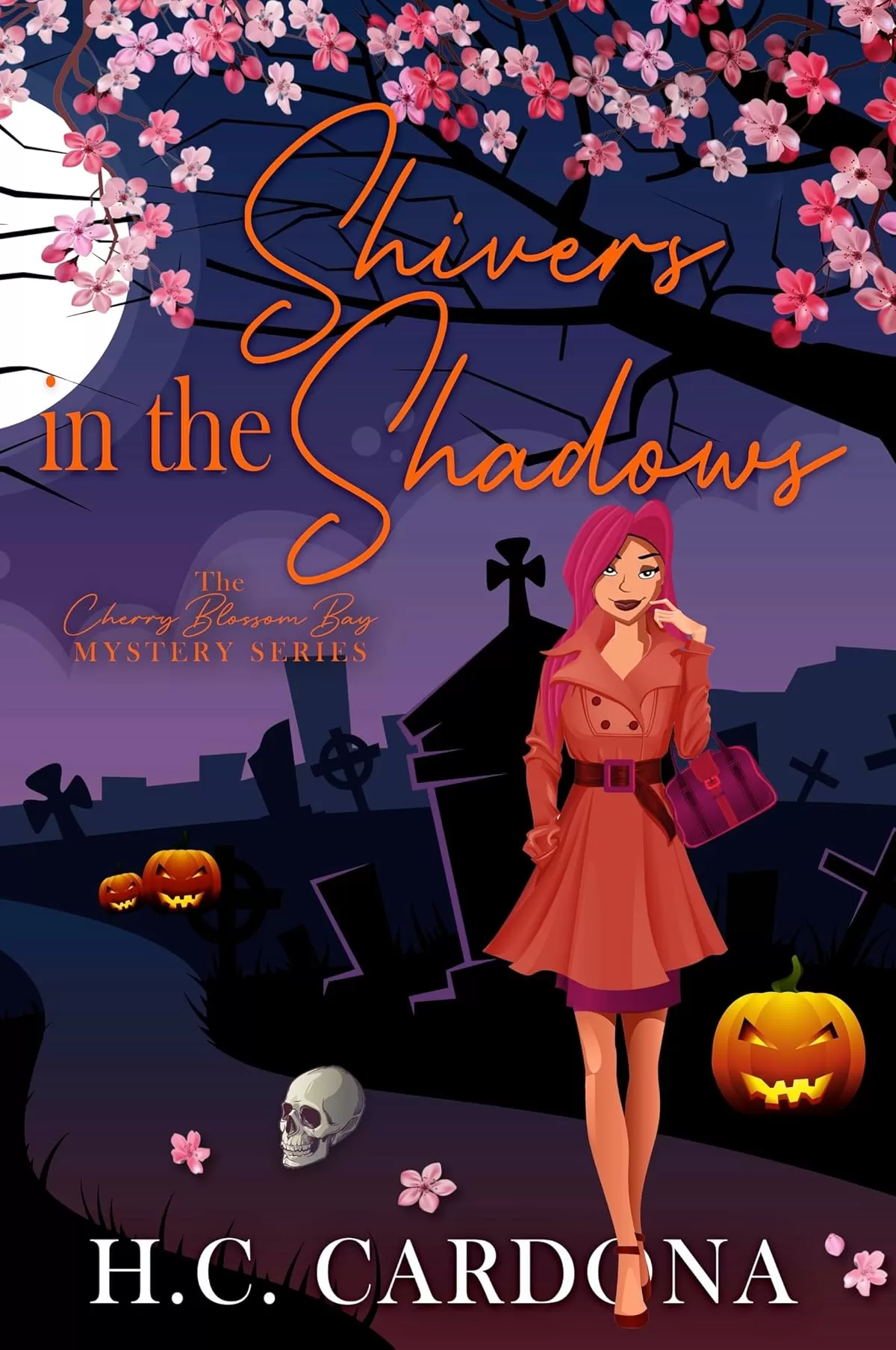 Shivers in the Shadows (The Cherry Blossom Bay Mystery Series #7) by H. C. Cardona