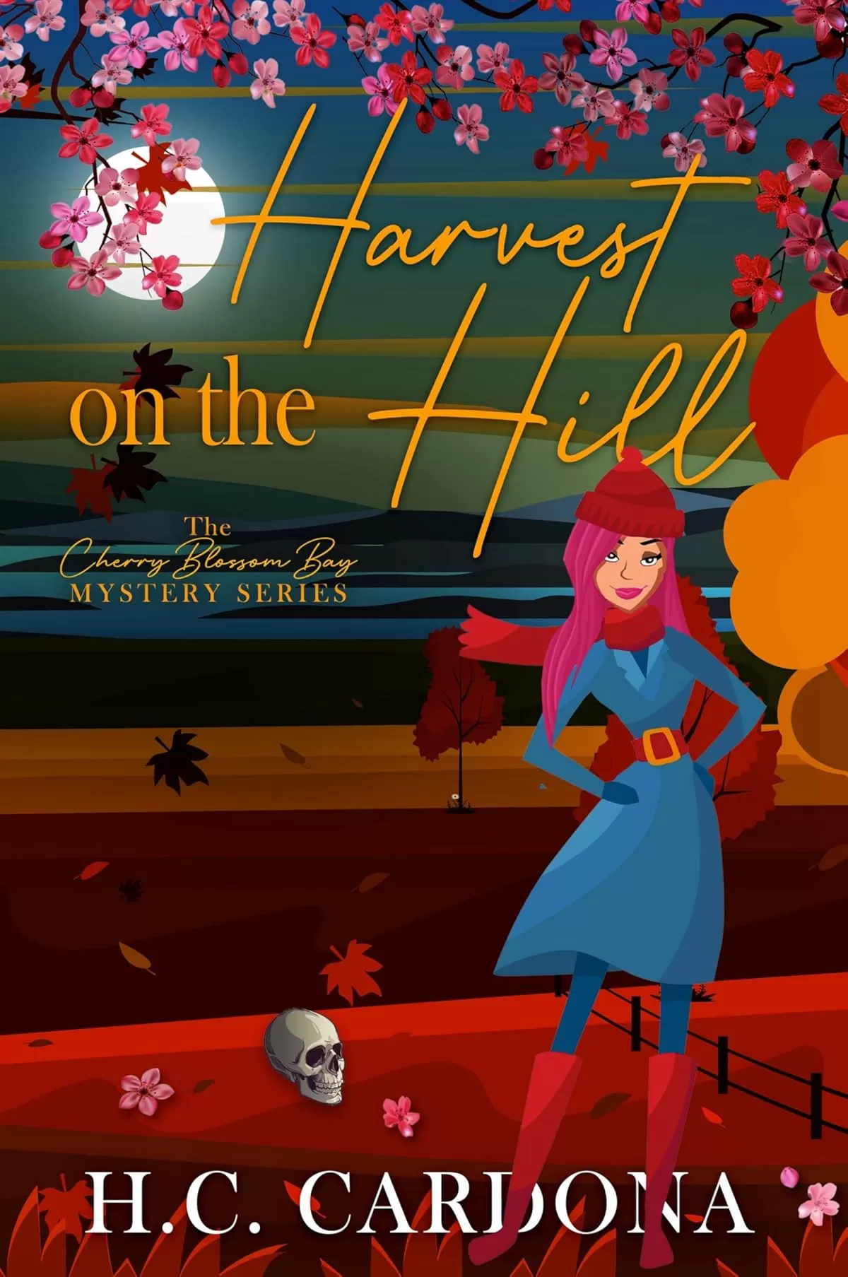 Harvest on the Hill (The Cherry Blossom Bay Mystery Series #6) by H. C. Cardona