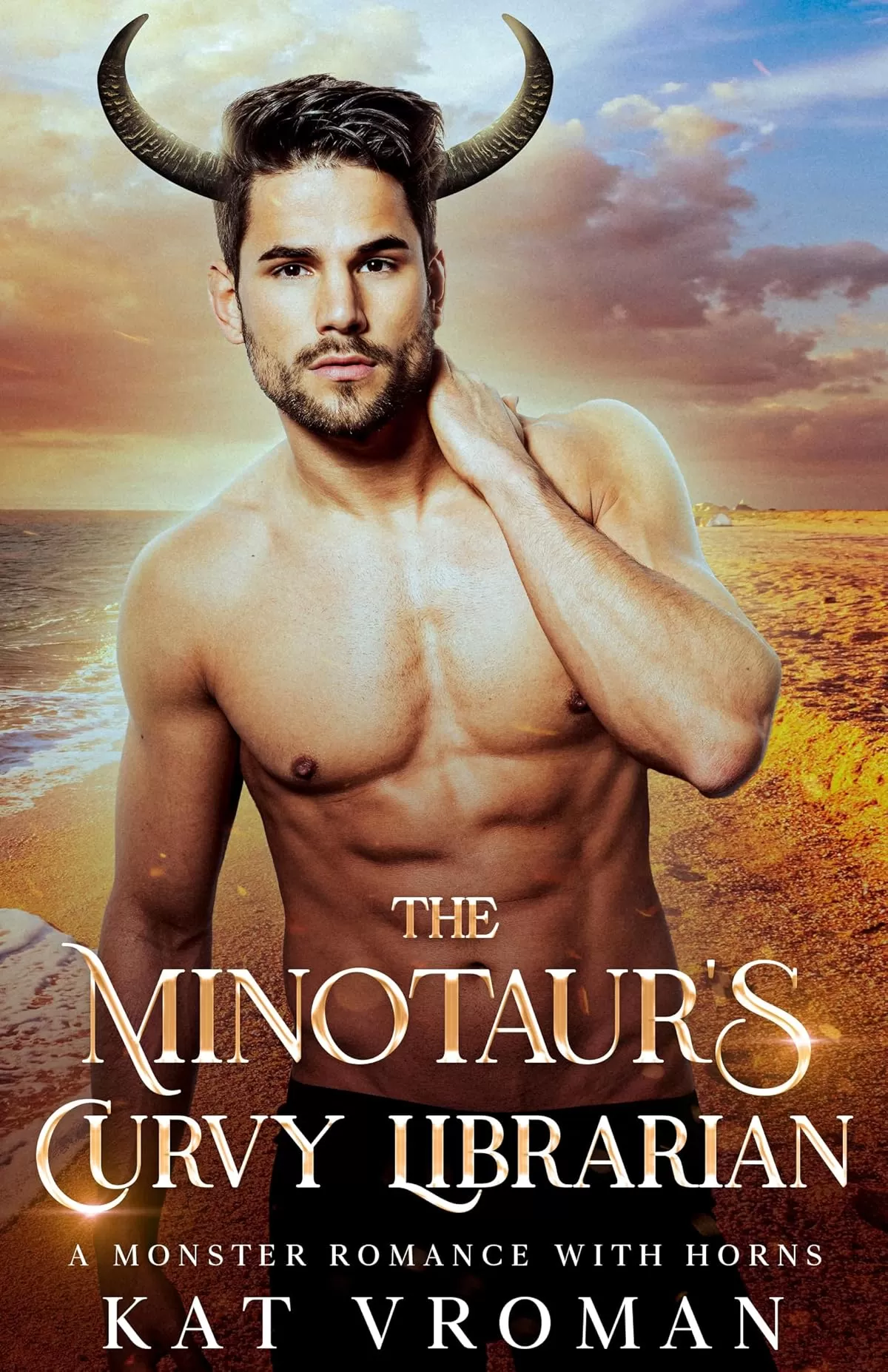The Minotaur’s Curvy Librarian: A Monster Romance With Horns (Curvy Brides for Minotaurs) by Kat Vroman