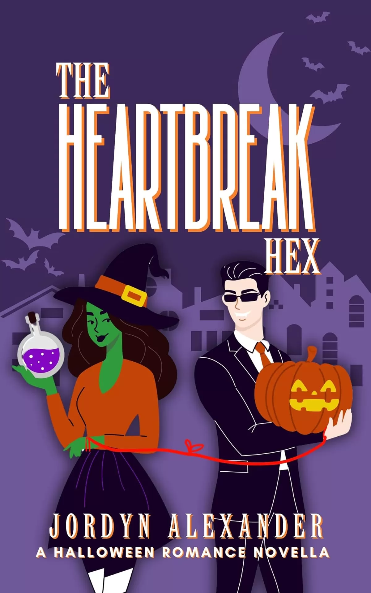 The Heartbreak Hex: A Halloween Romance Novella (Holiday Village Romances #1) by Jordyn Alexander