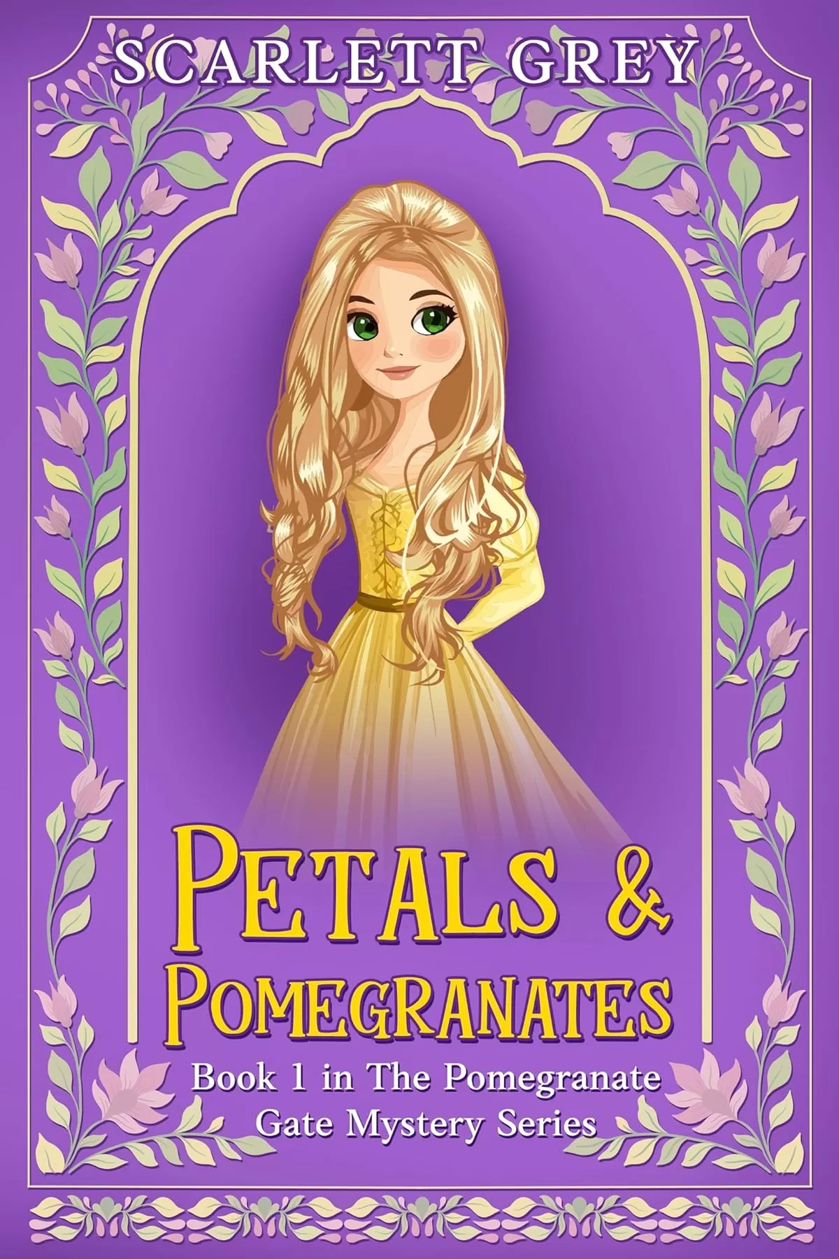 Petals & Pomegranates (The Pomegranate Gate Mystery Series #1) by Scarlett Grey