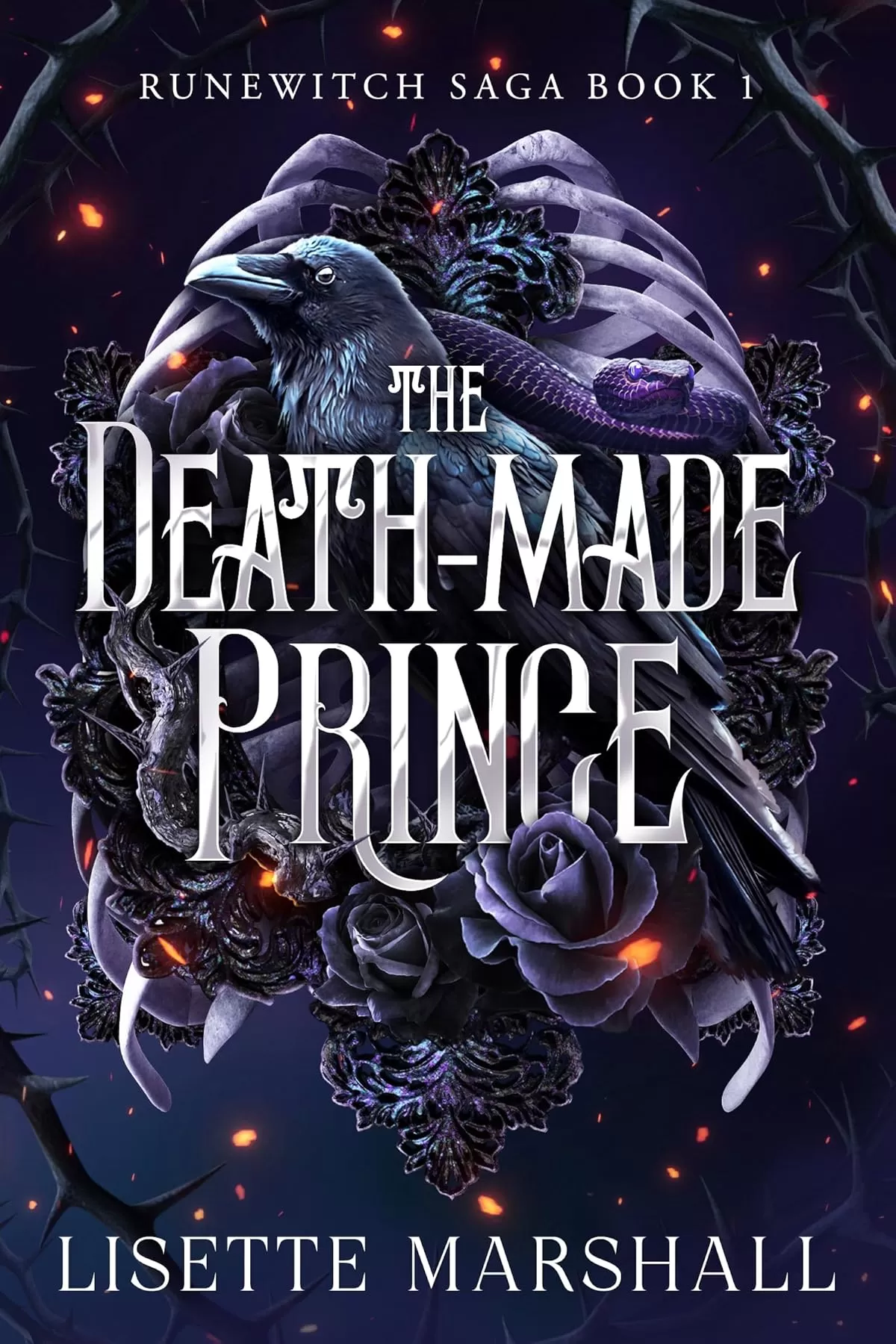 The Death-Made Prince: A Dark Fantasy Romance (Runewitch Saga #1) by Lisette Marshall