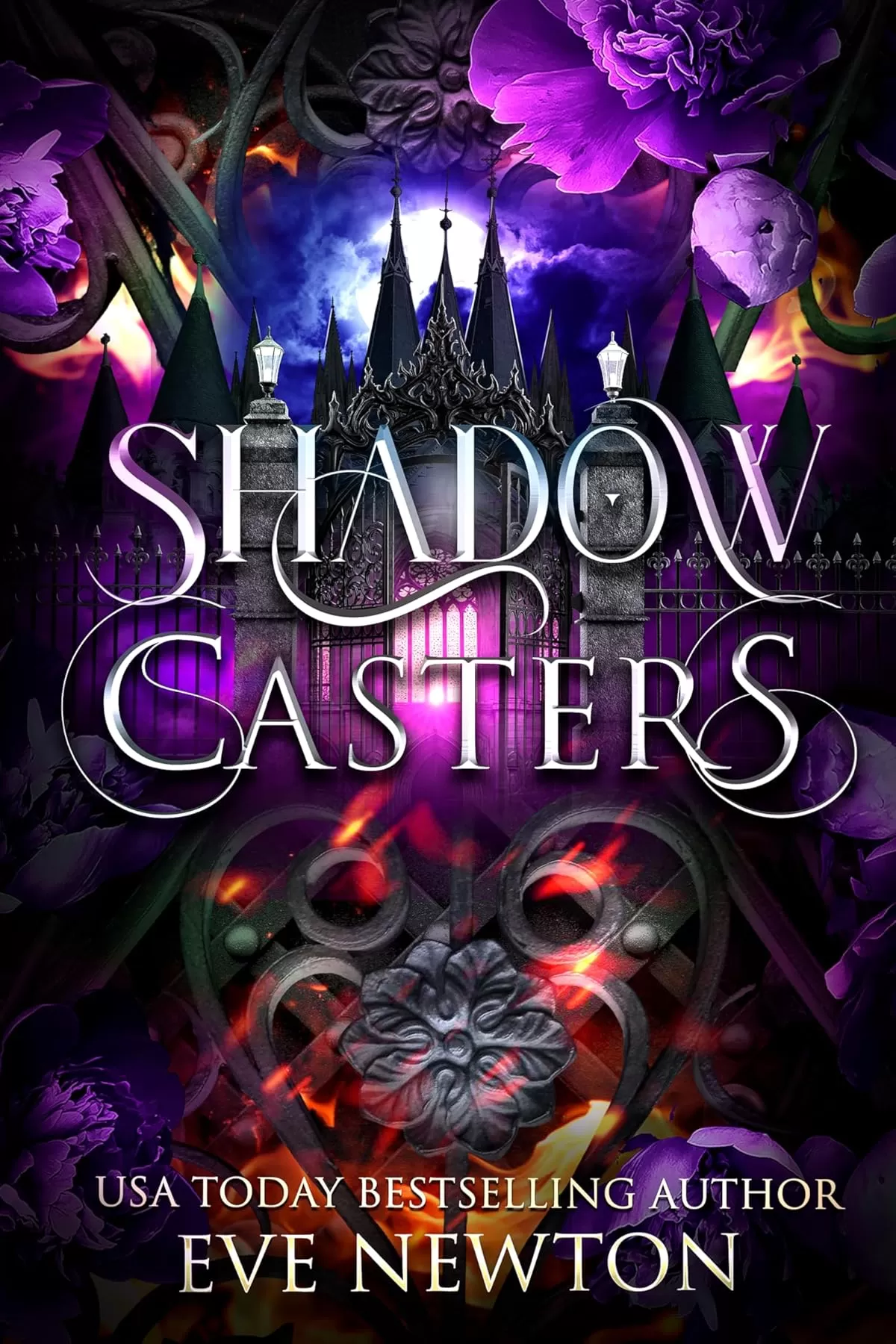 Shadow Casters: A Dark Paranormal Reverse Harem (Shadow Legacy (SilverGate Academy) #1) by Eve Newton