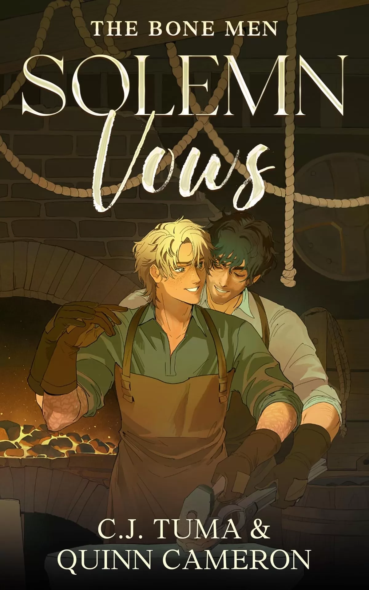 Solemn Vows (The Bone Men #2) by C.J. Tuma, Quinn Cameron