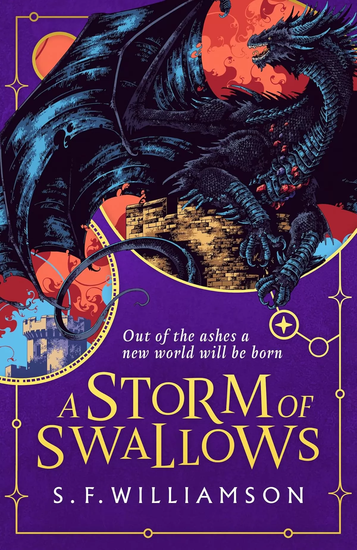 A Storm of Swallows (A Language of Dragons #3) by S. F. Williamson