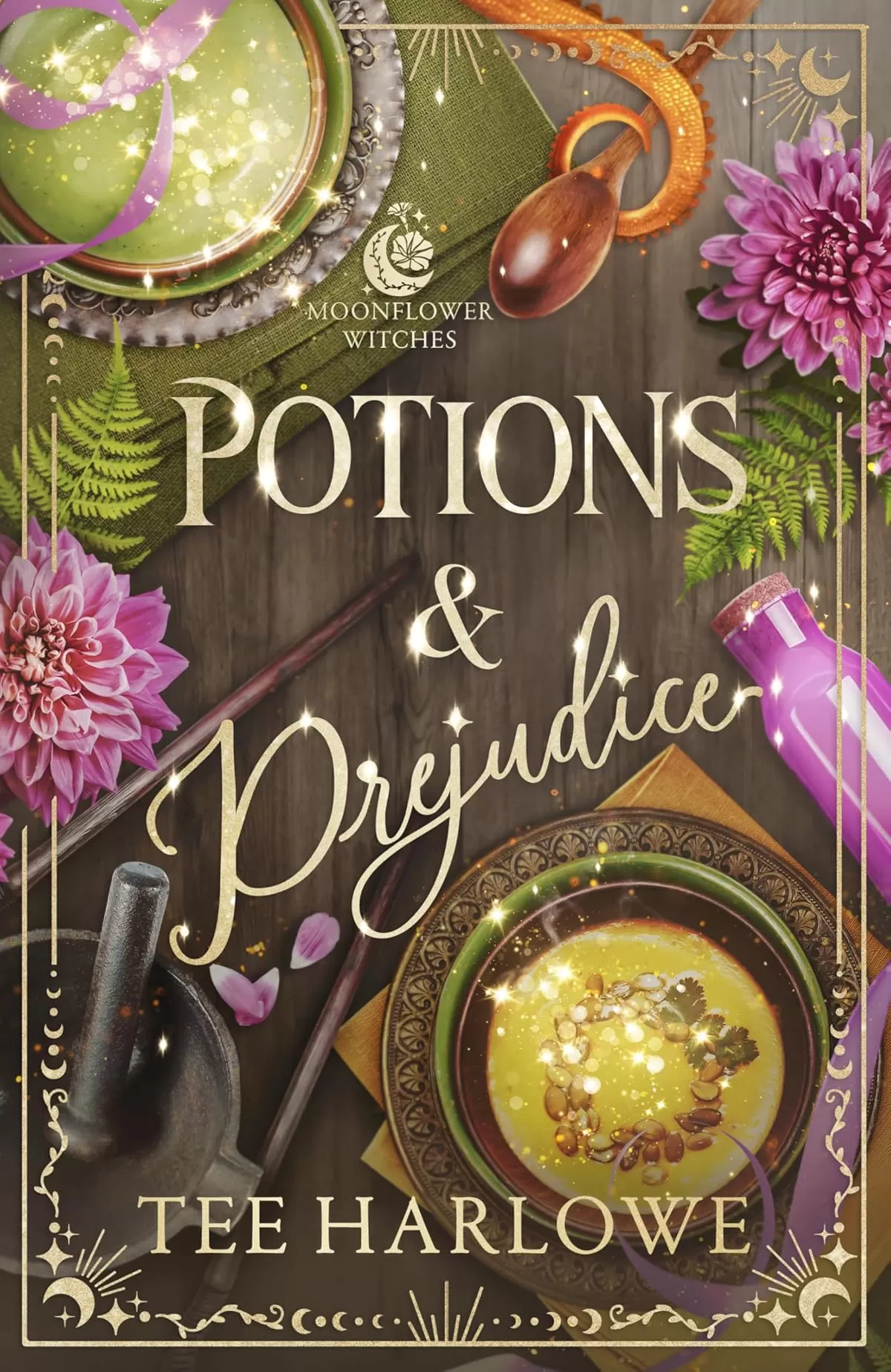 Potions & Prejudice (Moonflower Witches #1) by Tee Harlowe