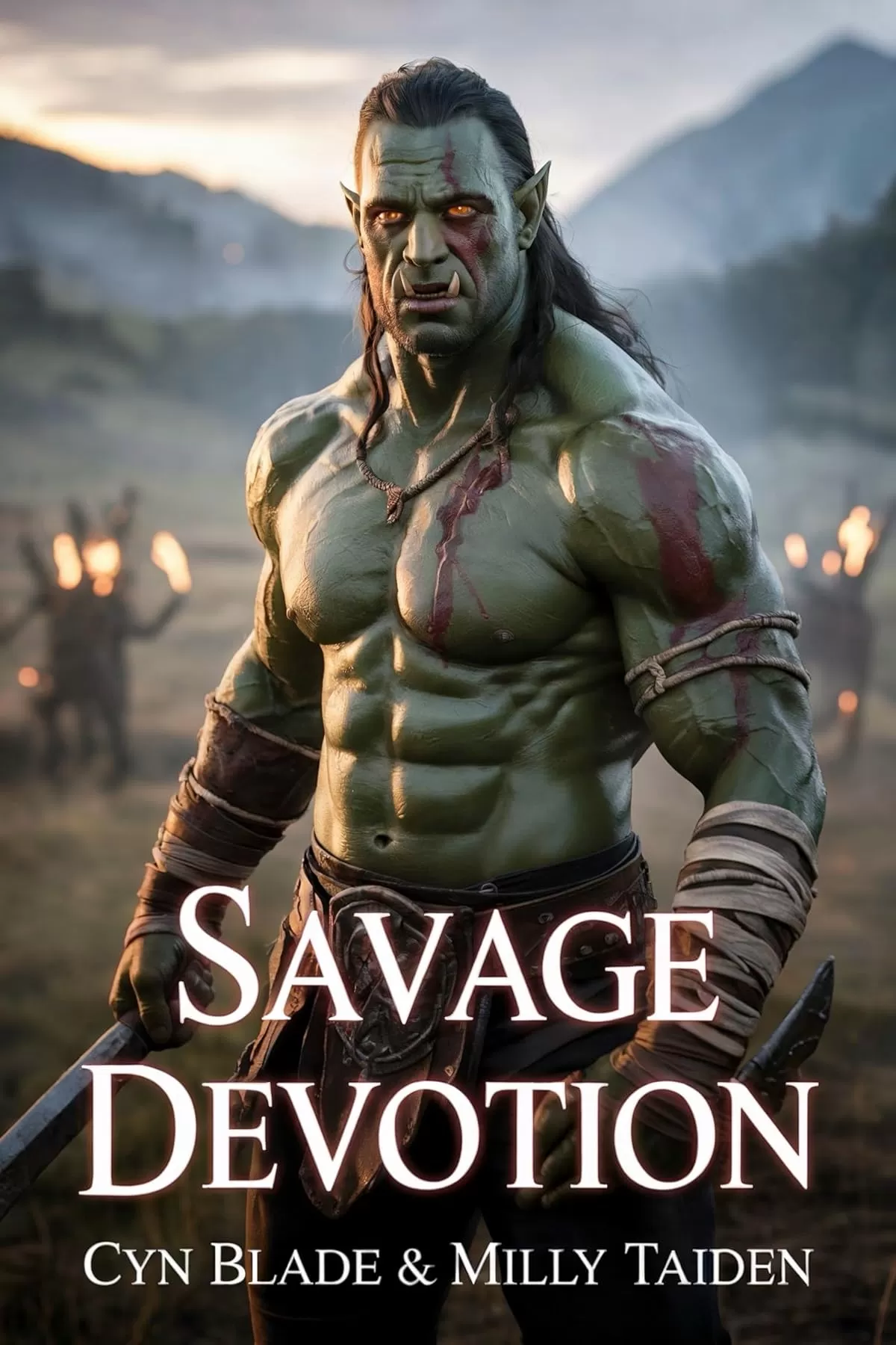 Savage Devotion (Orc Warrior Romances #2) by Milly Taiden, Cyn Blade