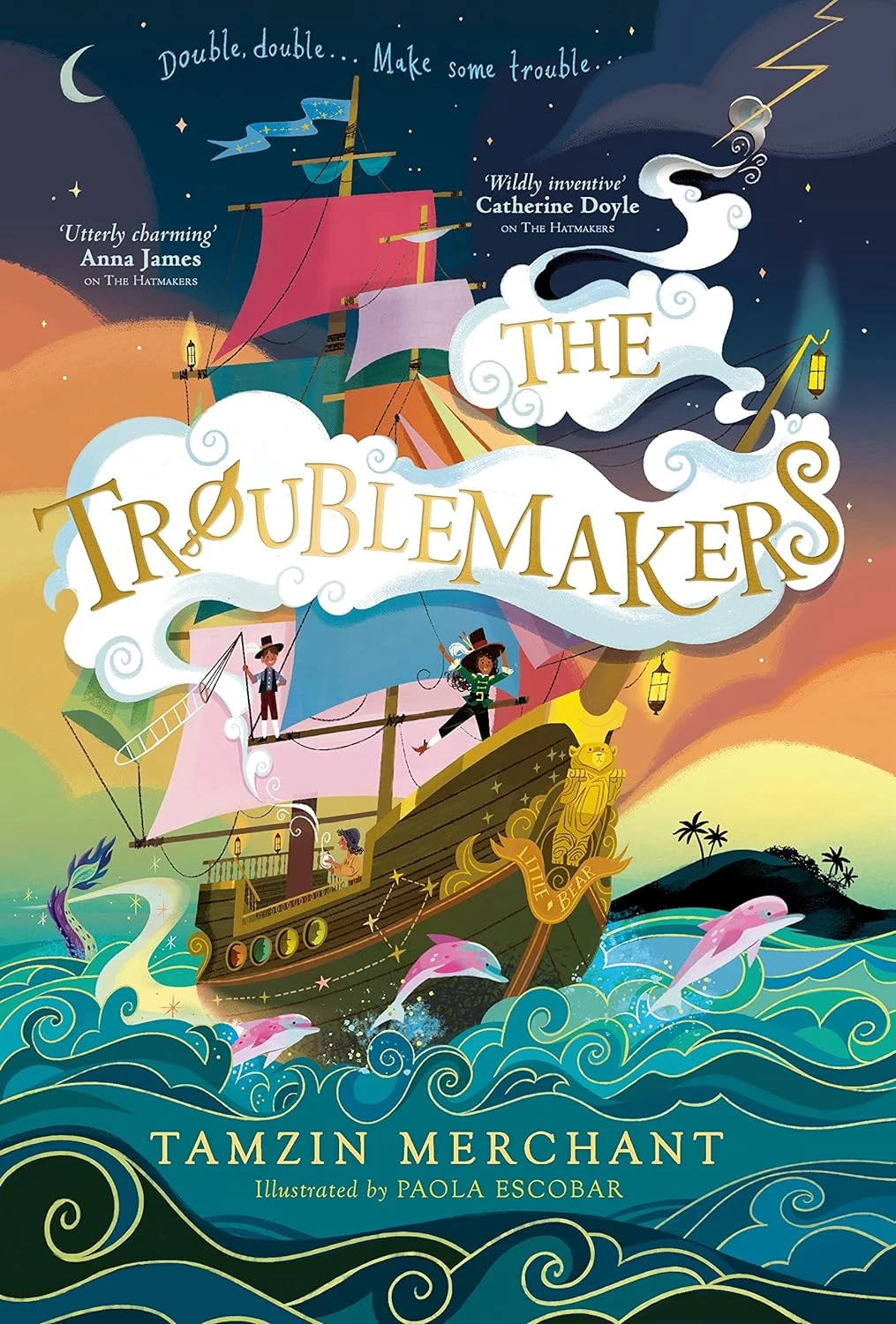 The Troublemakers (Cordelia Hatmaker #3) by Tamzin Merchant