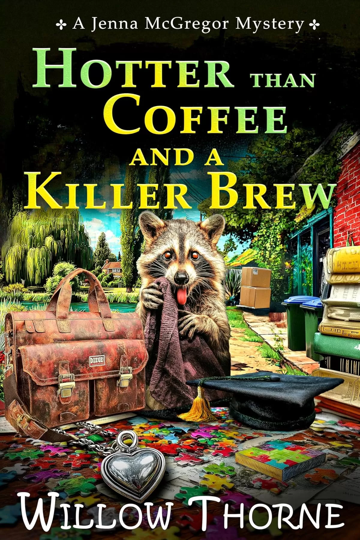 Hotter than Coffee and a Killer Brew (Jenna McGregor Mystery Series #2) by Willow Thorne