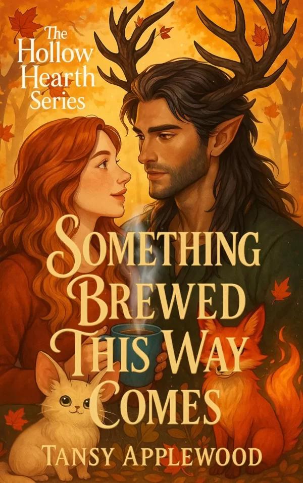 Something Brewed This Way Comes (The Hollow Hearth Series) by Tansy Applewood