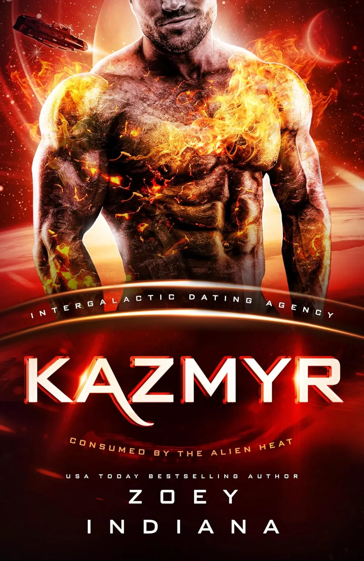 Kazmyr: Molten for Her (Consumed by the Alien Heat #2) by Zoey Indiana