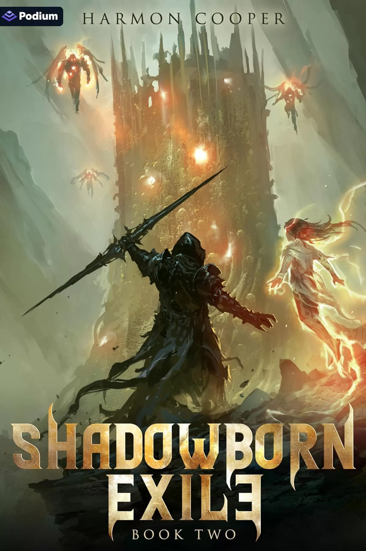 Shadowborn Exile 2: A LitRPG Progression Fantasy (Shadowborn Exile #2) by Harmon Cooper