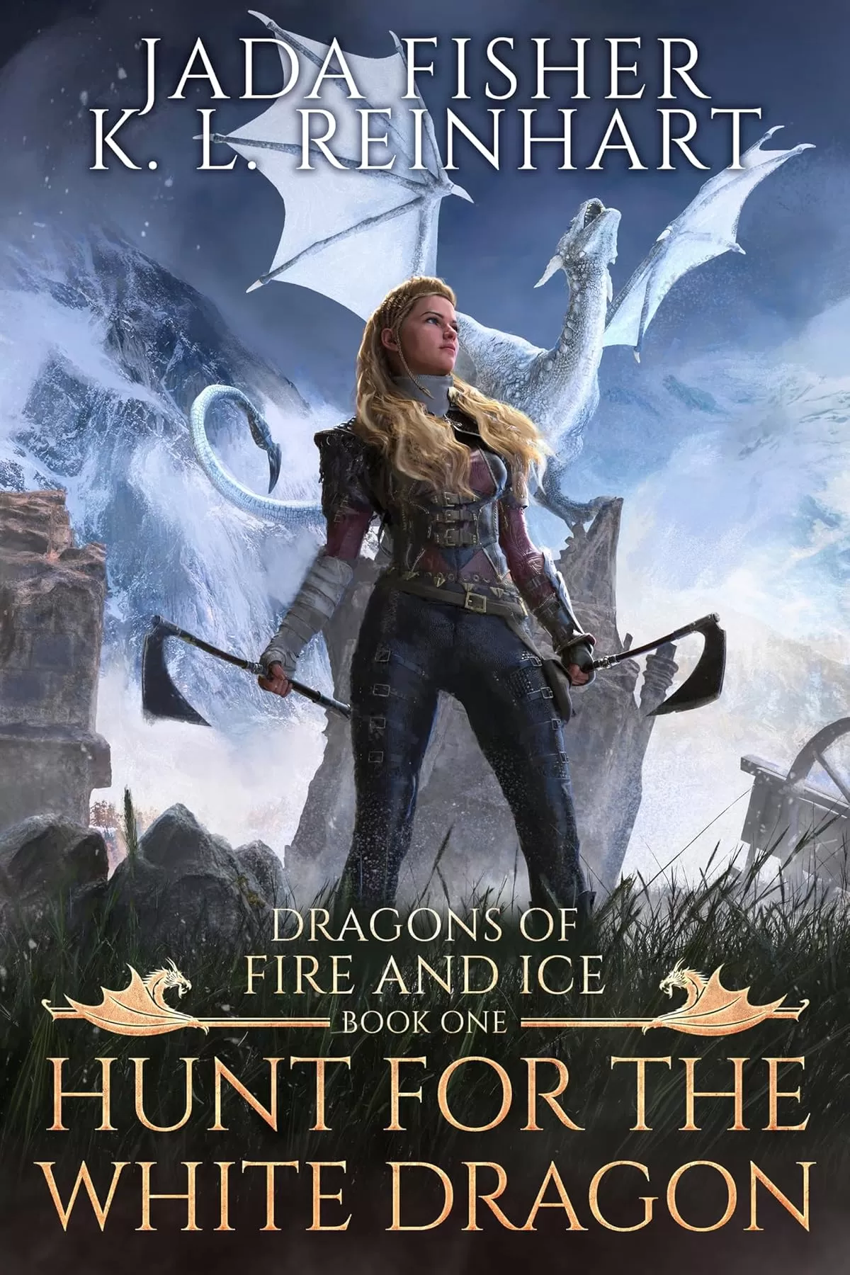 Hunt for the White Dragon (Dragons of Fire and Ice #1) by Jada Fisher